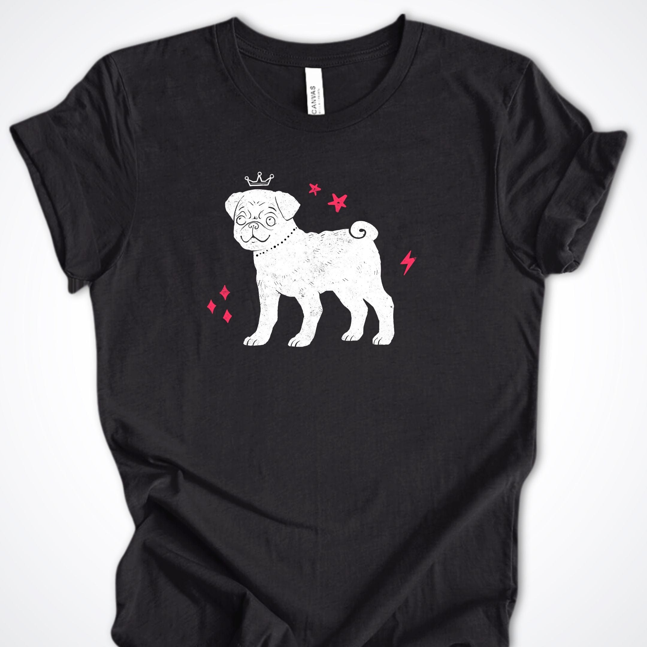T-Shirt Black Heather / S Galactic Dog Premium Unisex T-Shirt ReallyintoDogs