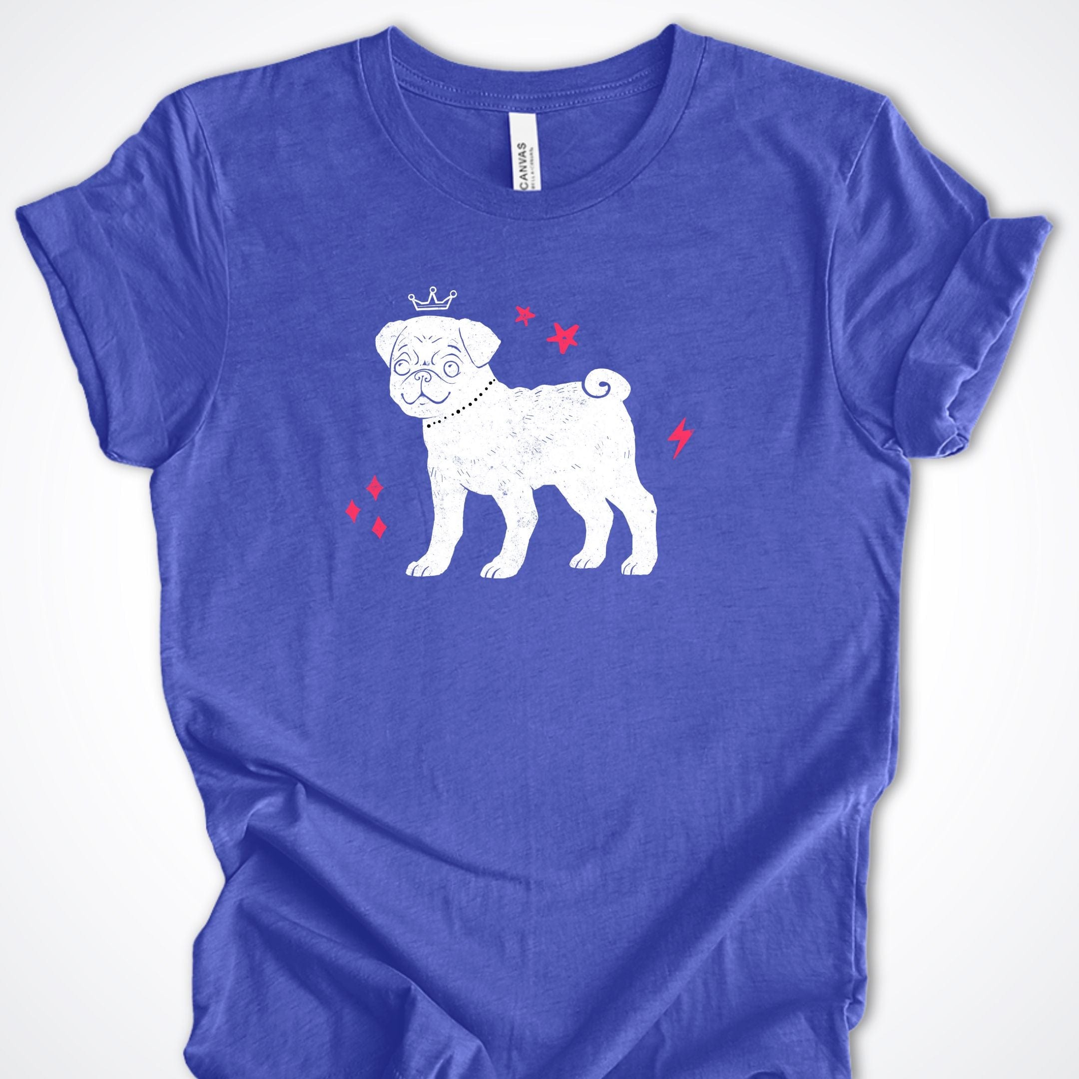 T-Shirt Heather True Royal / S Galactic Dog Premium Unisex T-Shirt ReallyintoDogs