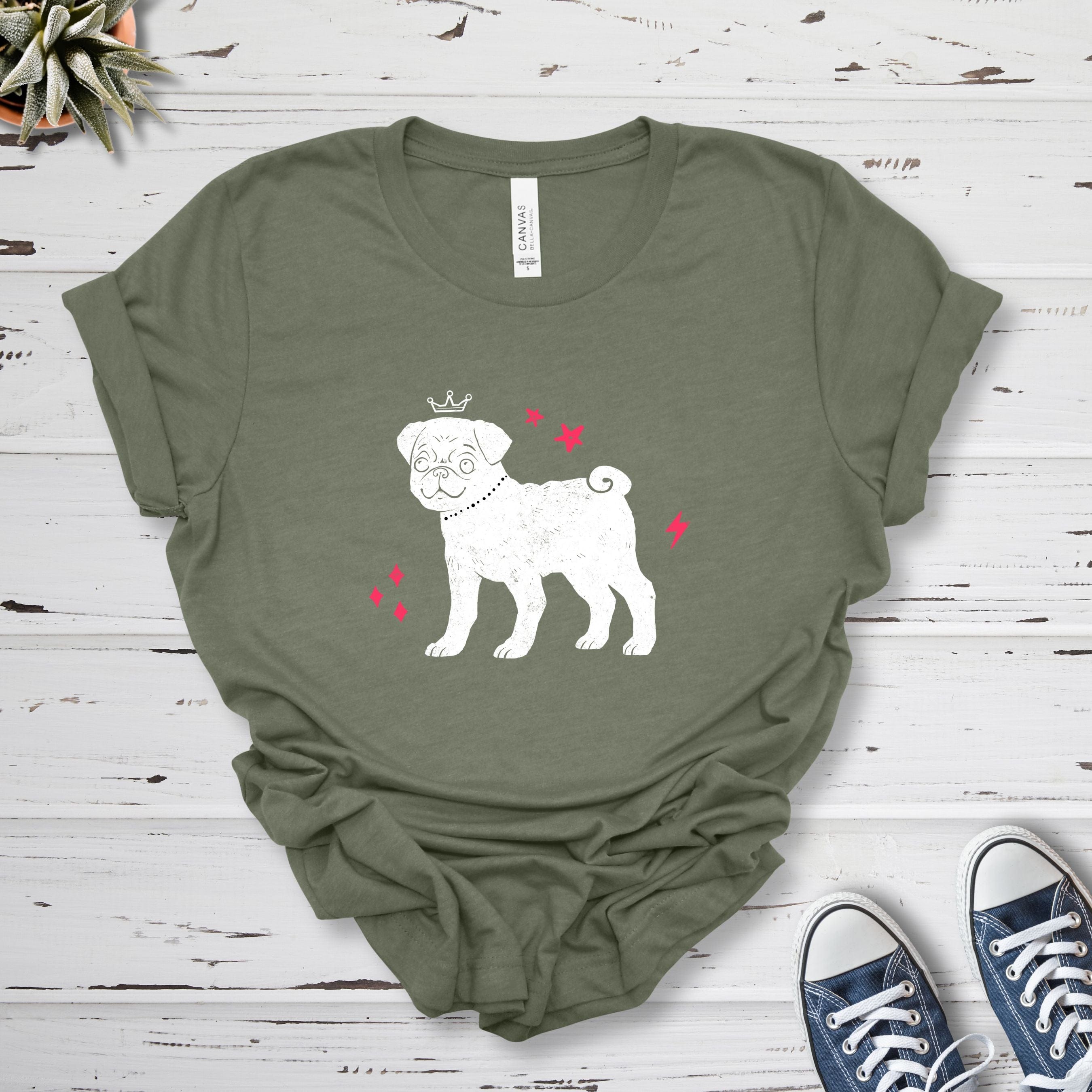 T-Shirt Military Green / S Galactic Dog Premium Unisex T-Shirt --reallyintothat