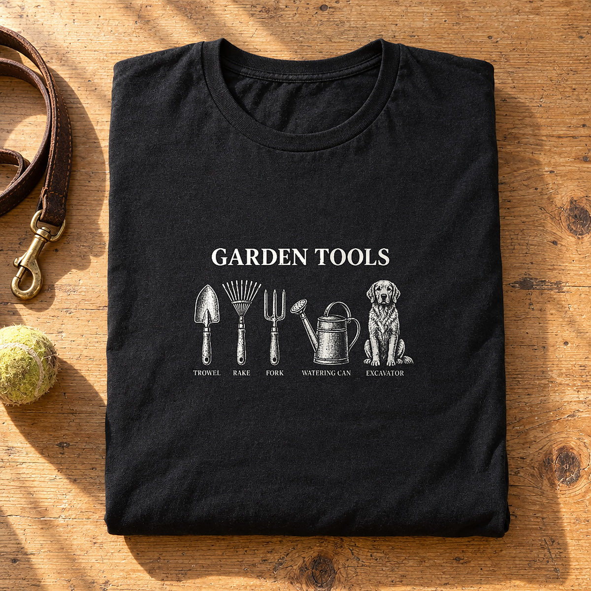 Garden Tools Black folded