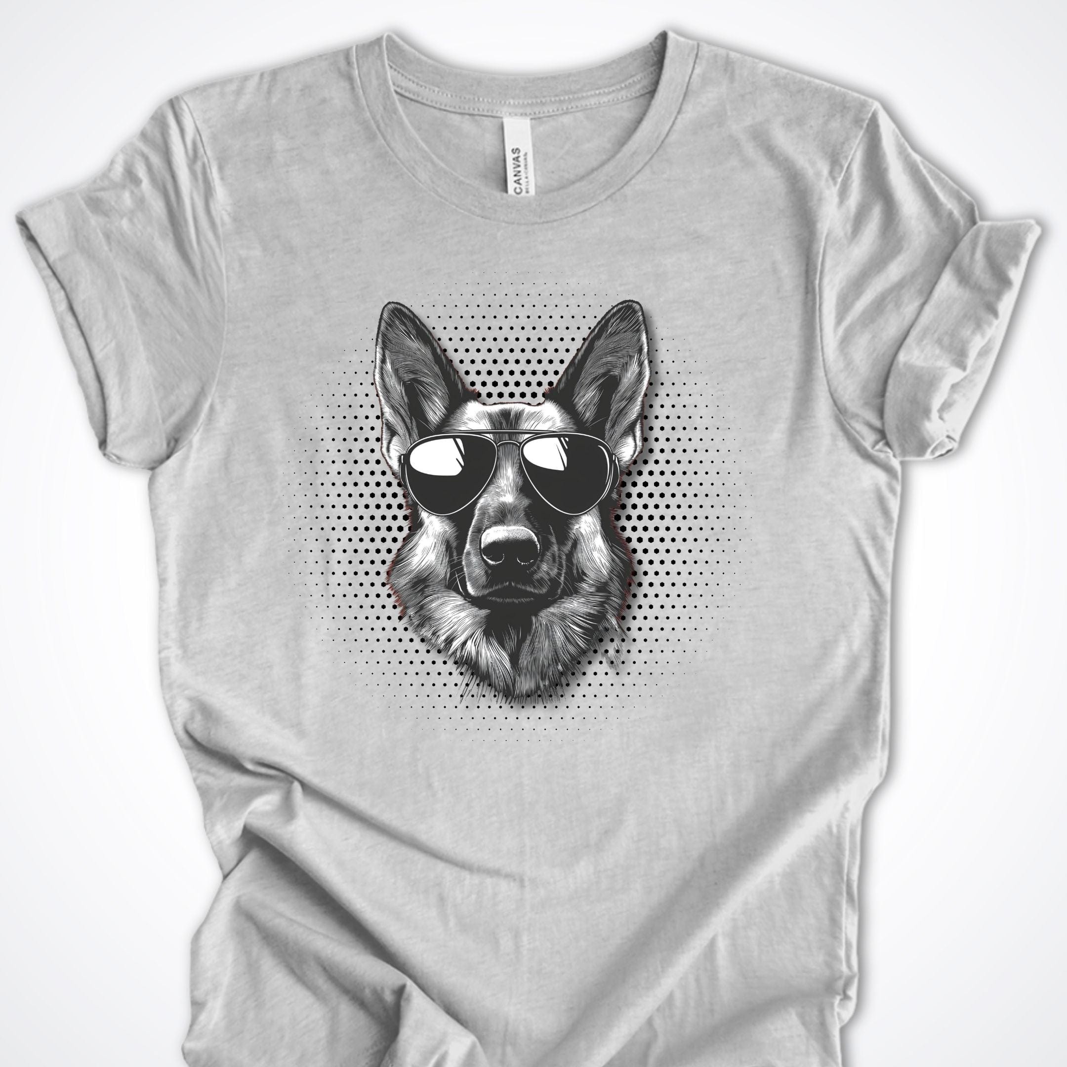 T-Shirt Athletic Heather / S German Shepherd Top Dog Premium Unisex T-Shirt ReallyintoDogs