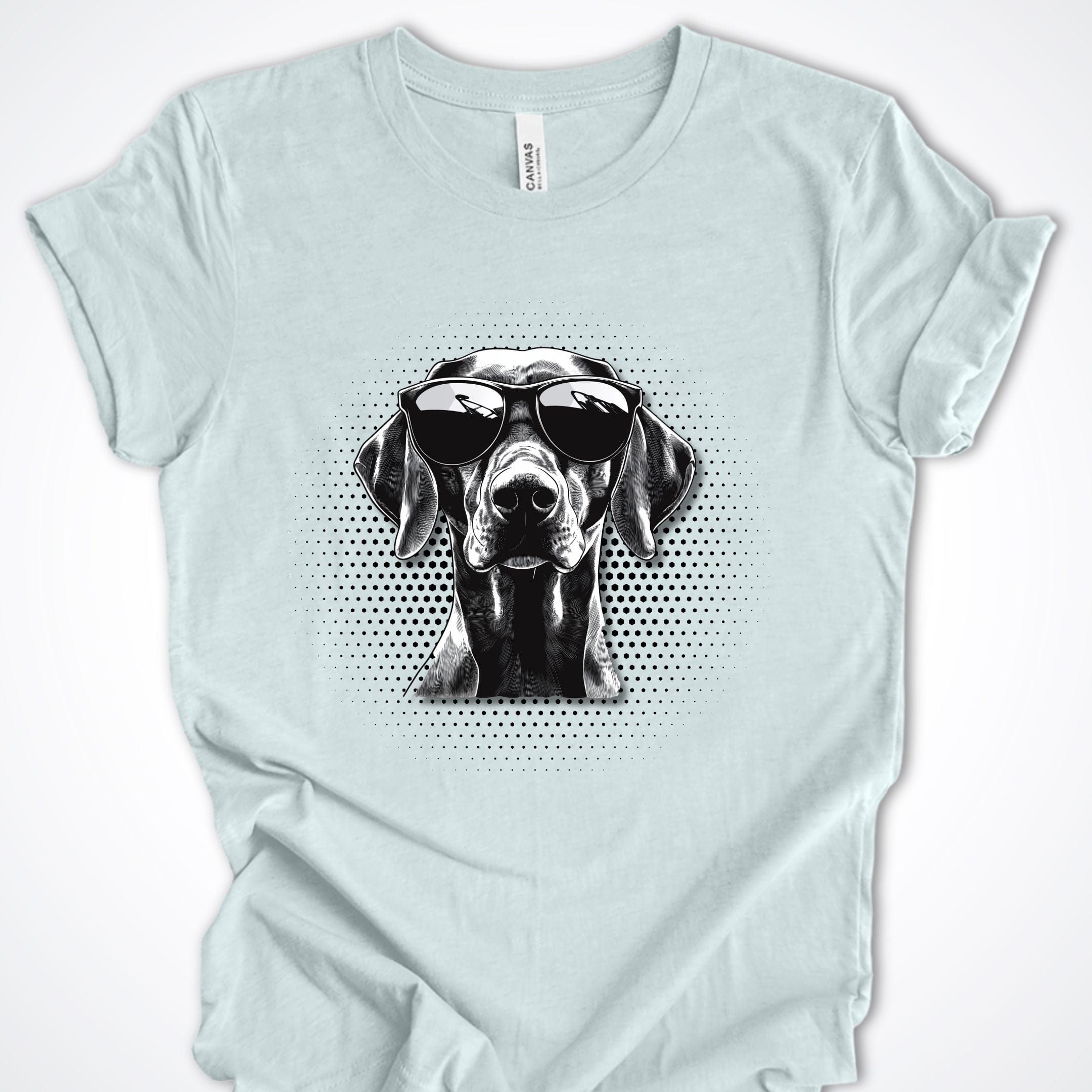 T-Shirt Heather Ice Blue / S German Shorthair Pointer Top Dog Premium Unisex T-Shirt ReallyintoDogs