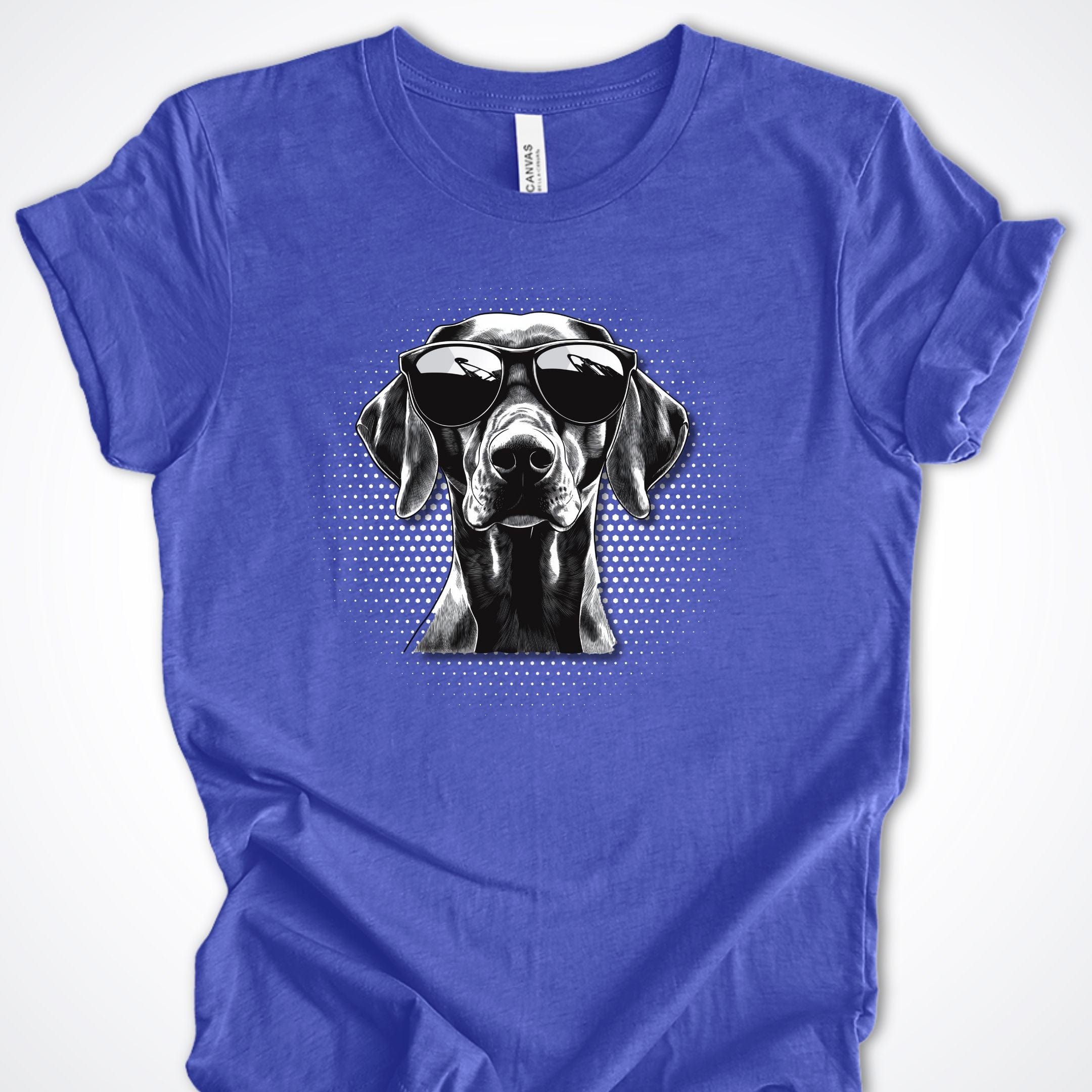 T-Shirt Heather True Royal / S German Shorthair Pointer Top Dog Premium Unisex T-Shirt ReallyintoDogs