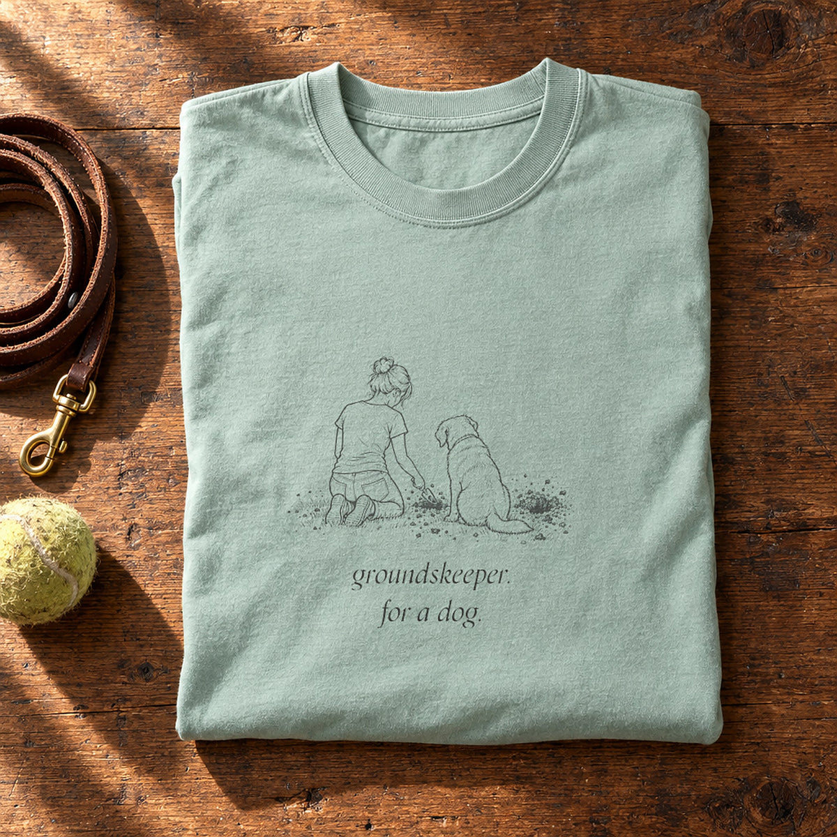 Groundskeeper. For A Dog. Sketch Bay folded