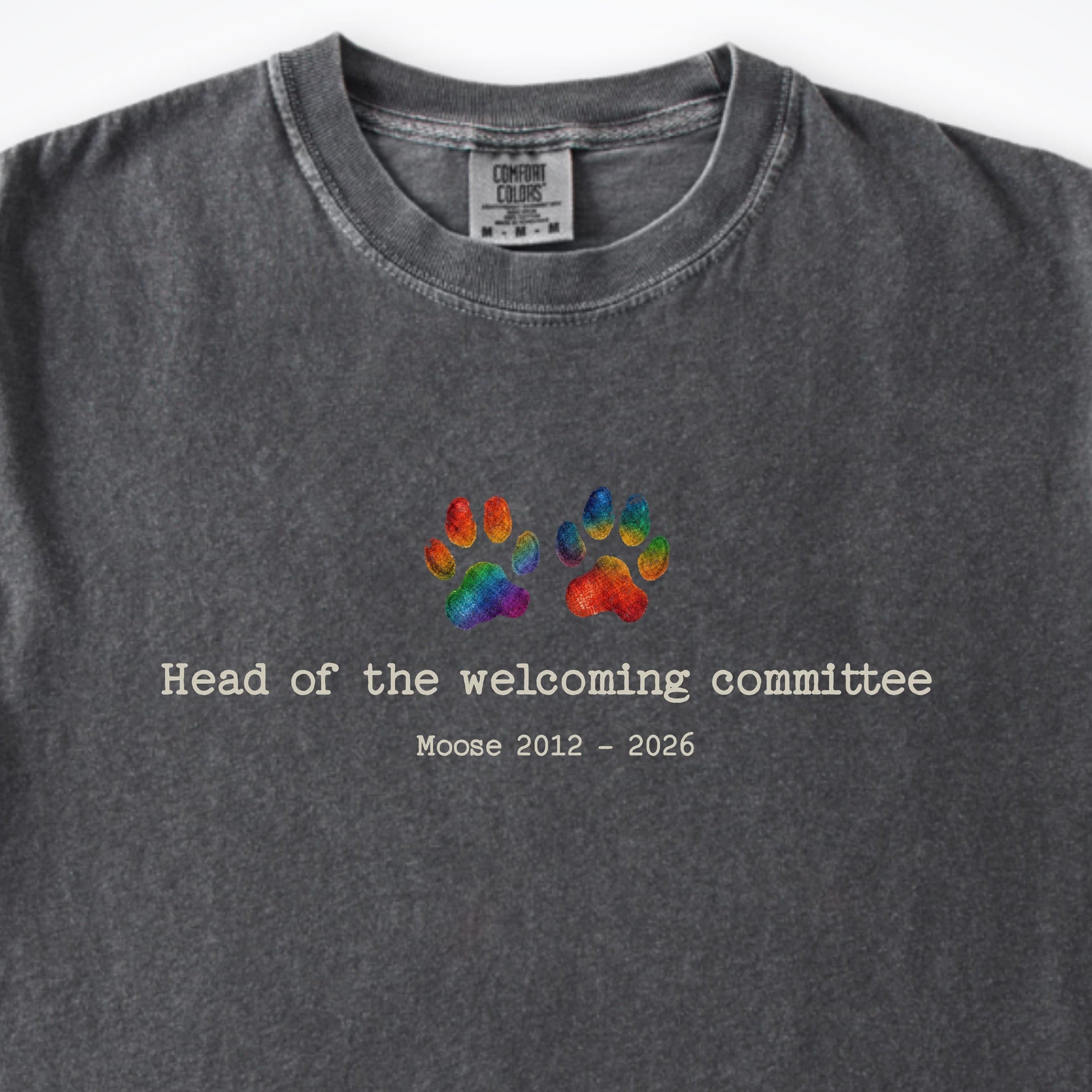 T-Shirt Head Of The Welcoming Committee - Personalized Memorial Premium T-Shirt ReallyintoDogs