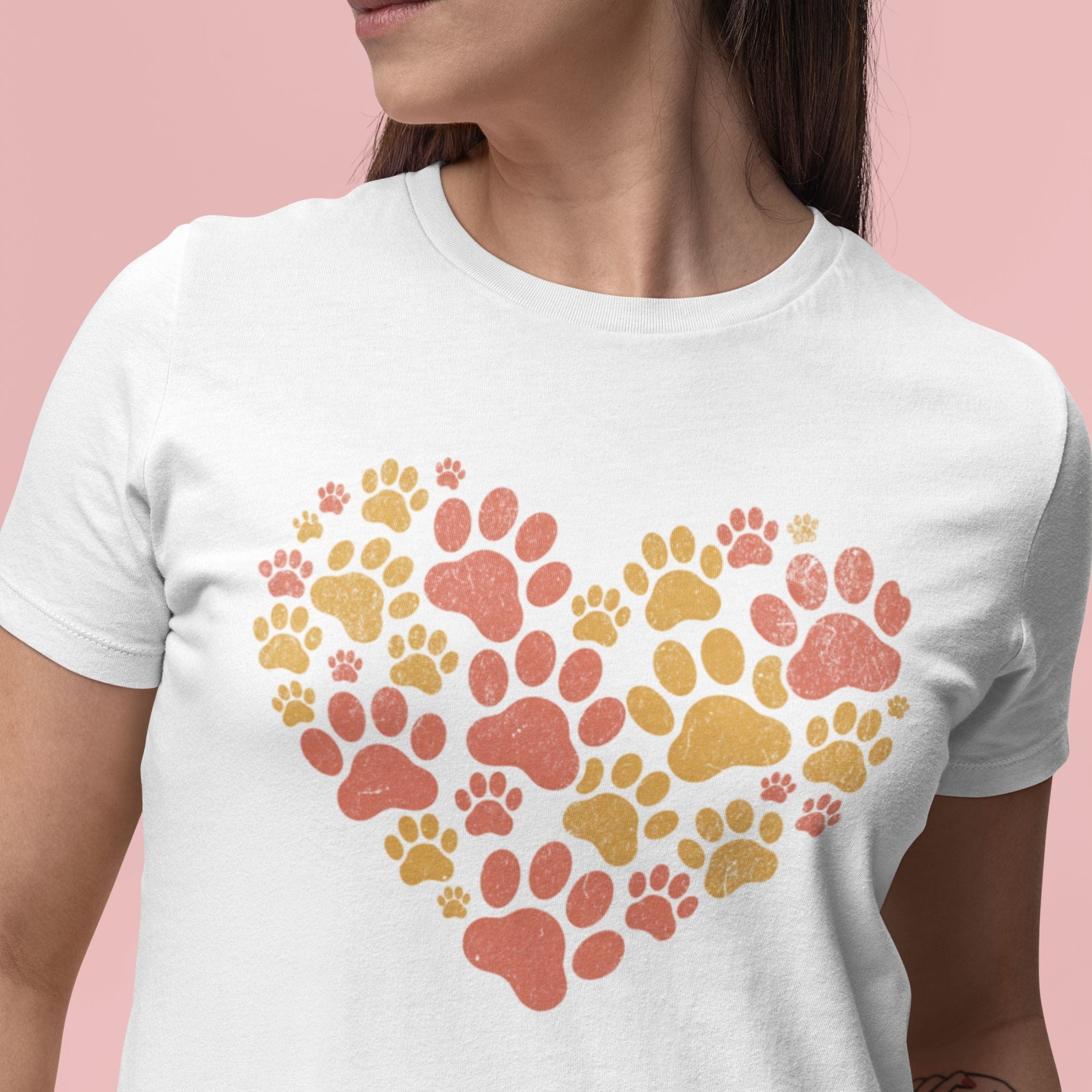 T-Shirt Heart of Paws T-Shirt ReallyintoDogs