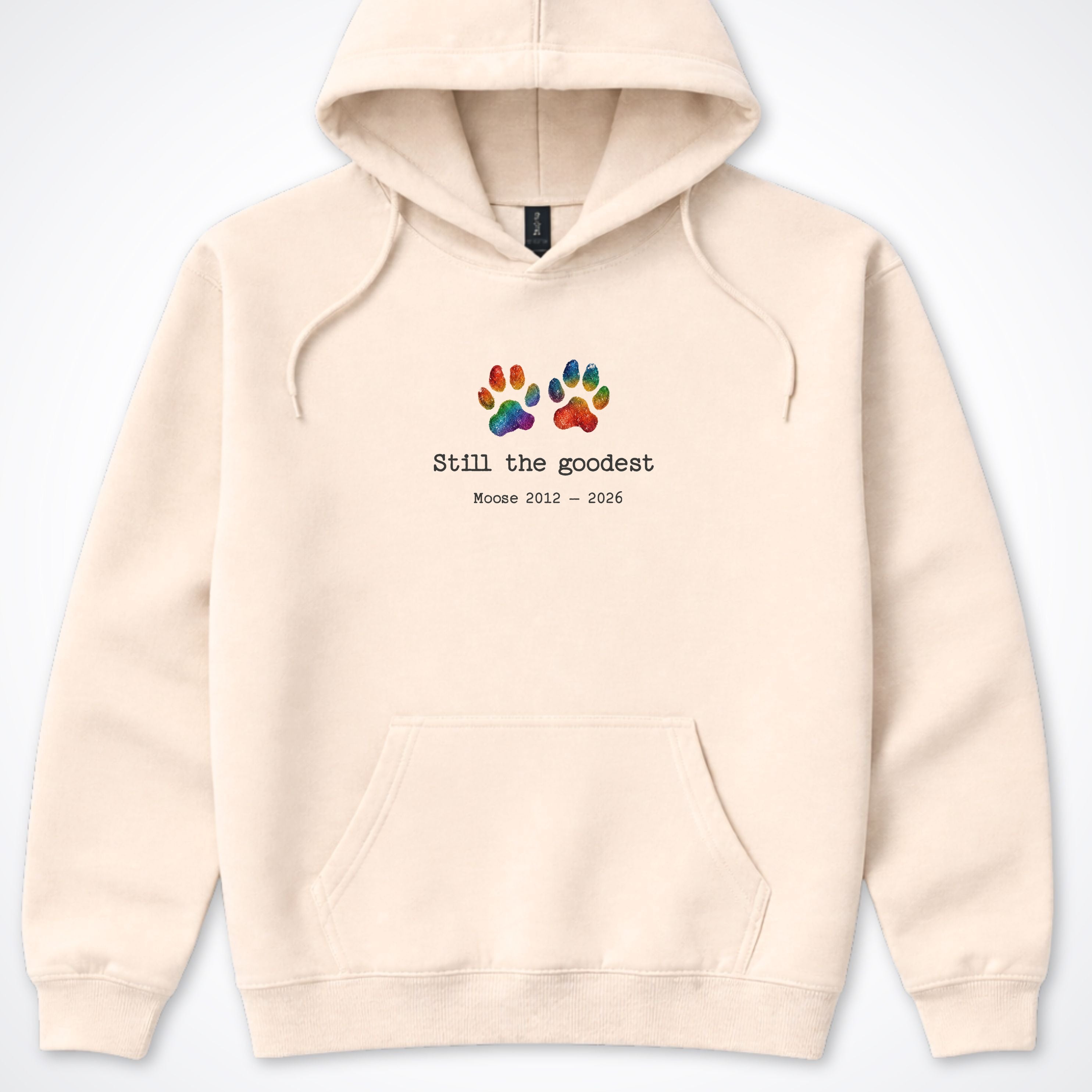 Still The Goodest - Personalized Memorial Hooded Sweatshirt