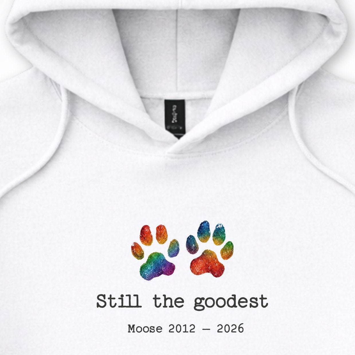 Still The Goodest - Personalized Memorial Hooded Sweatshirt