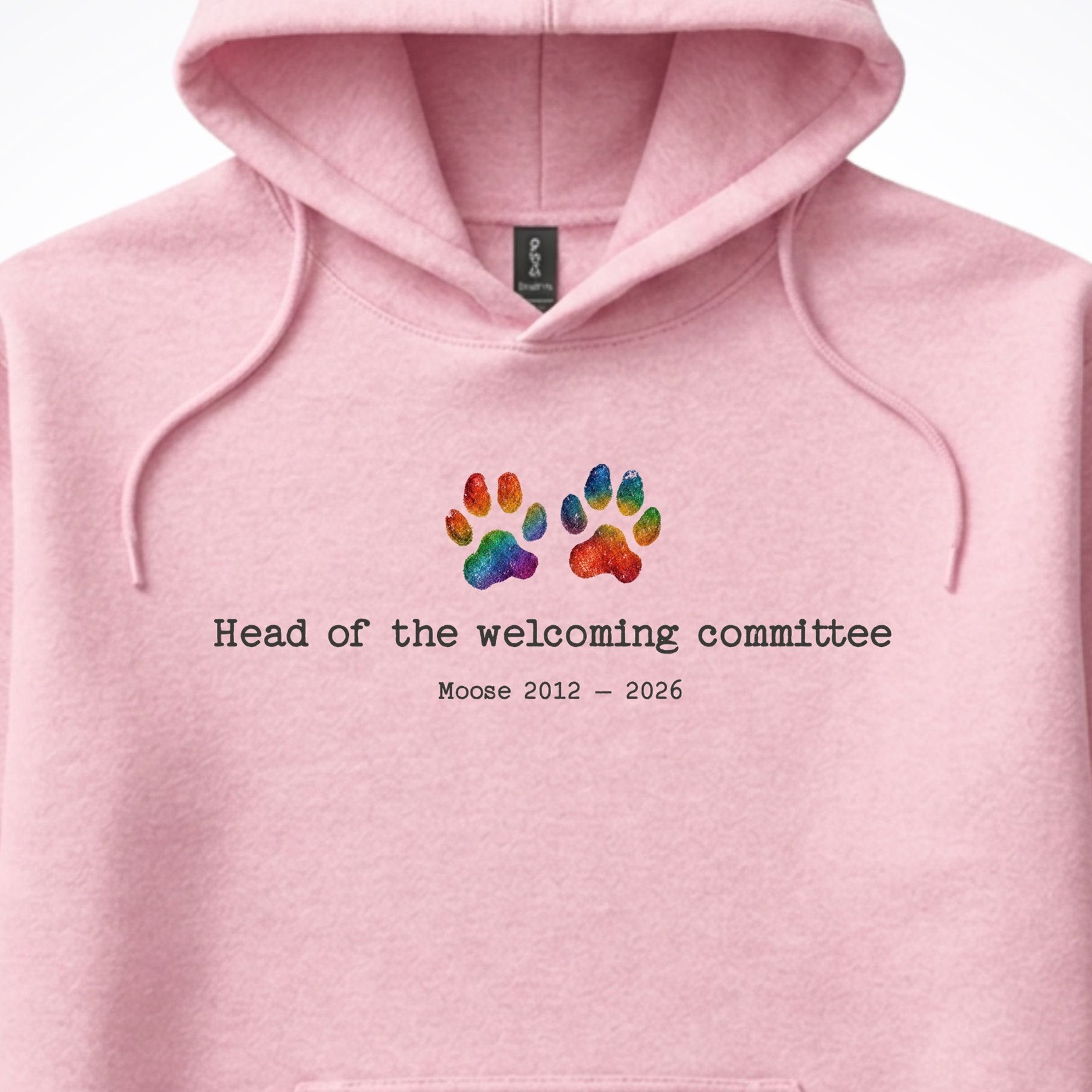Head Of The Welcoming Committee - Personalized Memorial Hooded Sweatshirt