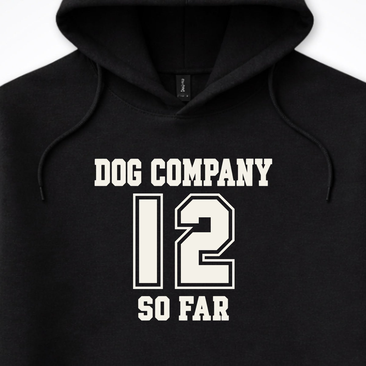 Dog Company So Far - Personalized Hooded Sweatshirt