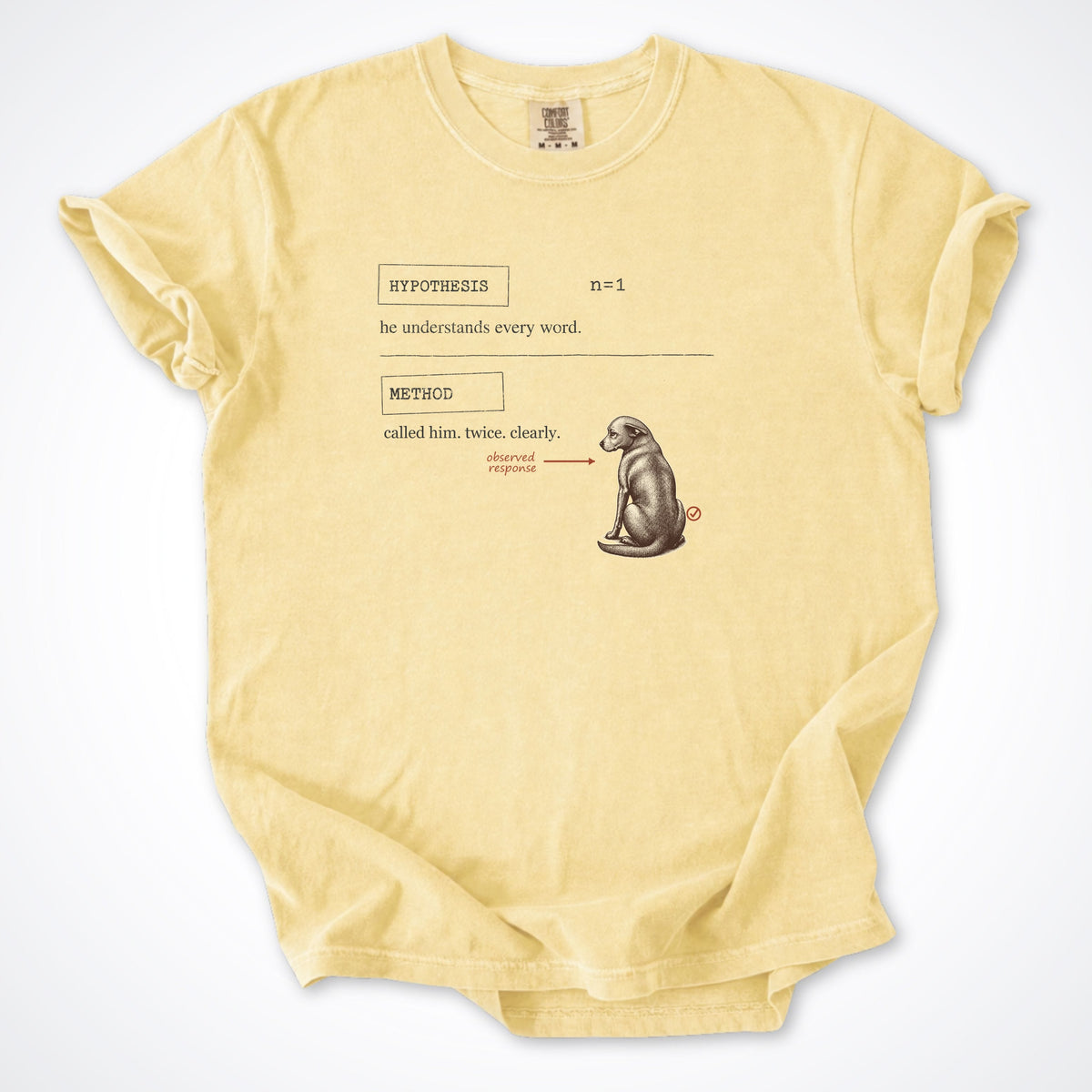 T-Shirt Butter / S Hypothesis Premium T-Shirt ReallyintoDogs