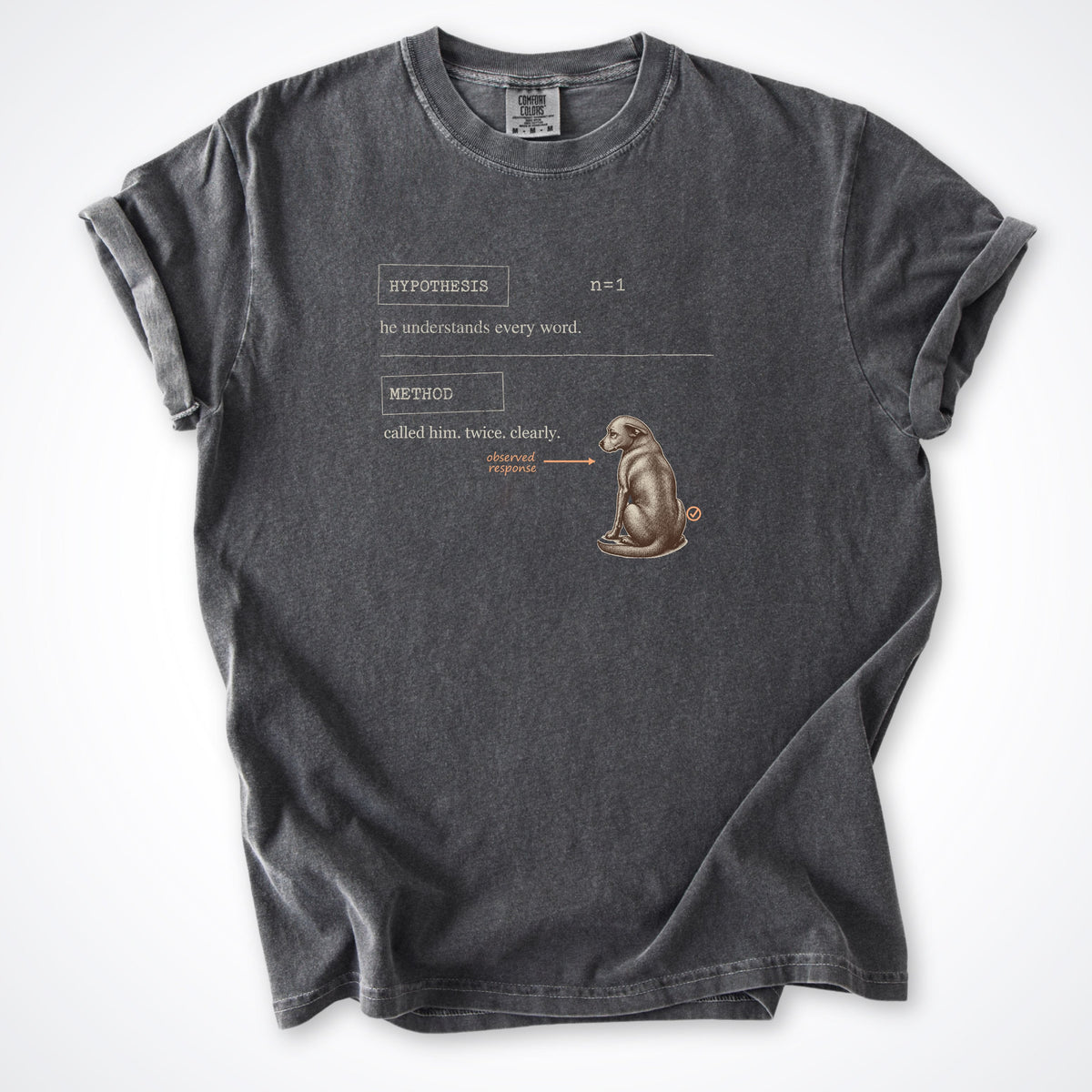 T-Shirt Pepper / S Hypothesis Premium T-Shirt ReallyintoDogs