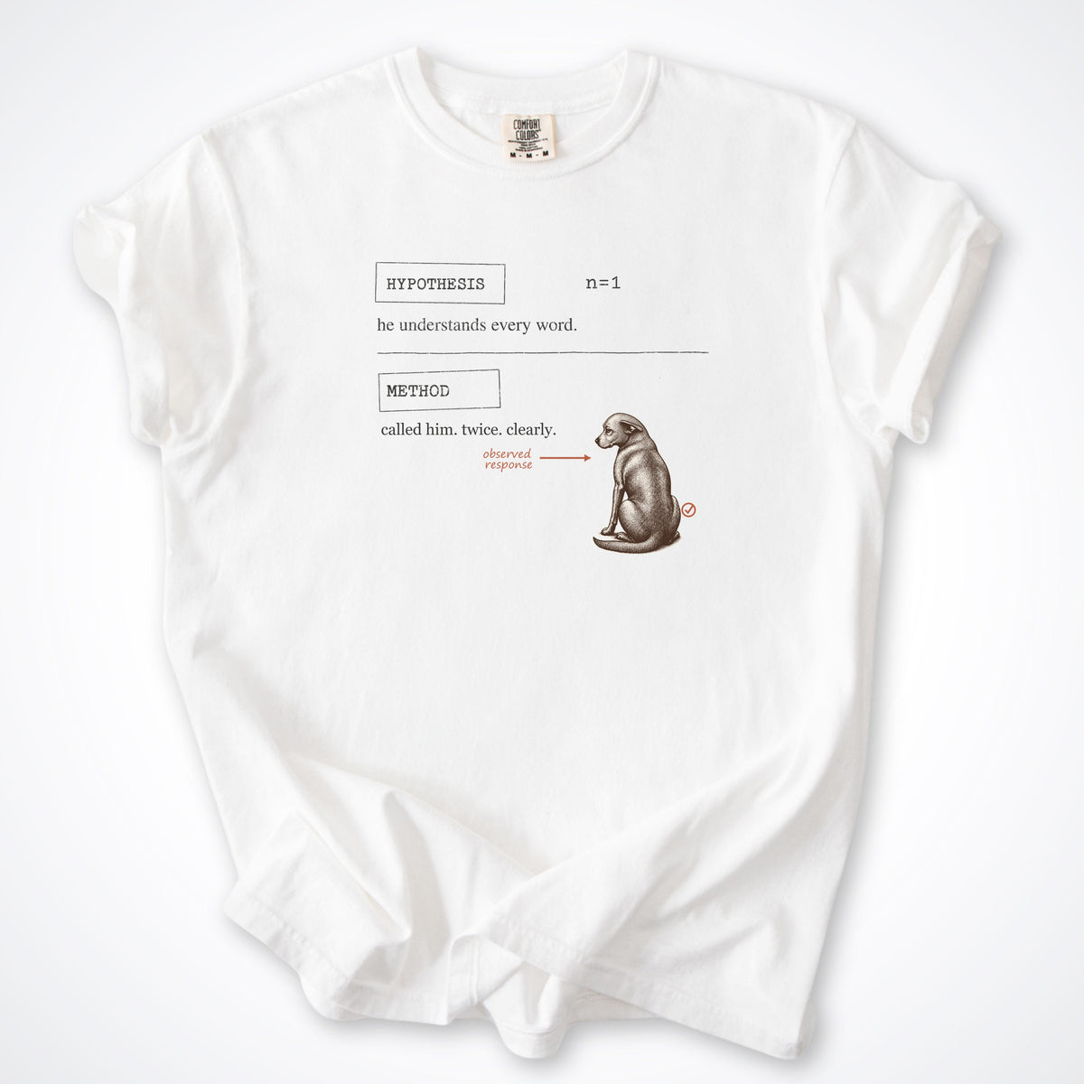 T-Shirt White / S Hypothesis Premium T-Shirt ReallyintoDogs