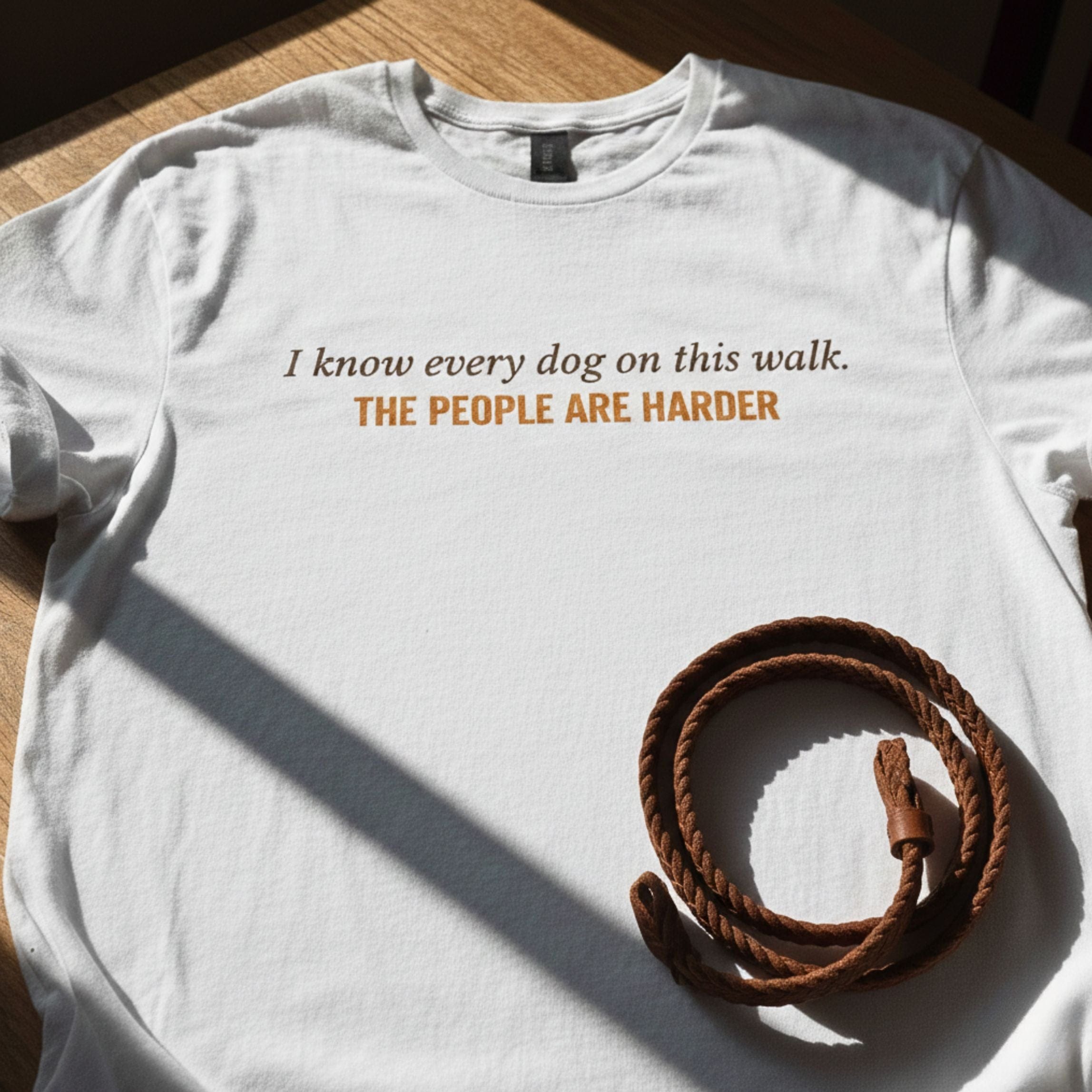 T-Shirt I know every dog on this walk... T-Shirt ReallyintoDogs
