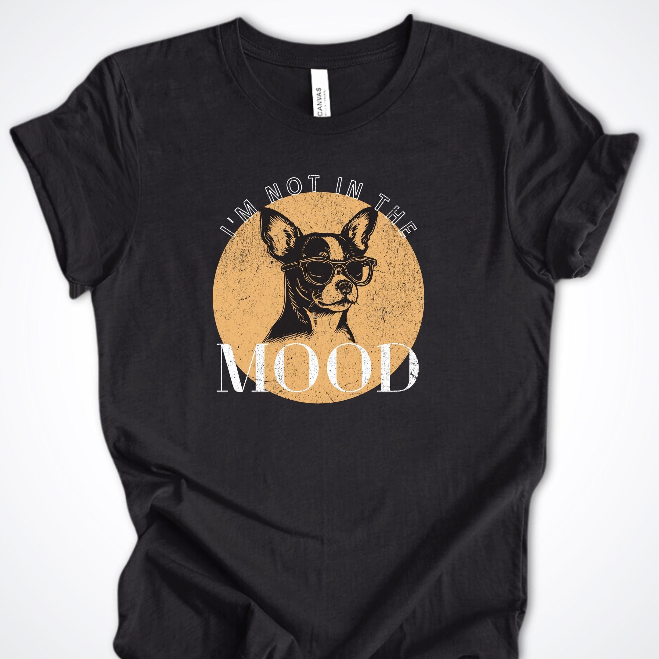 T-Shirt Black Heather / S I'm Not In The Mood Premium Unisex T-Shirt ReallyintoDogs