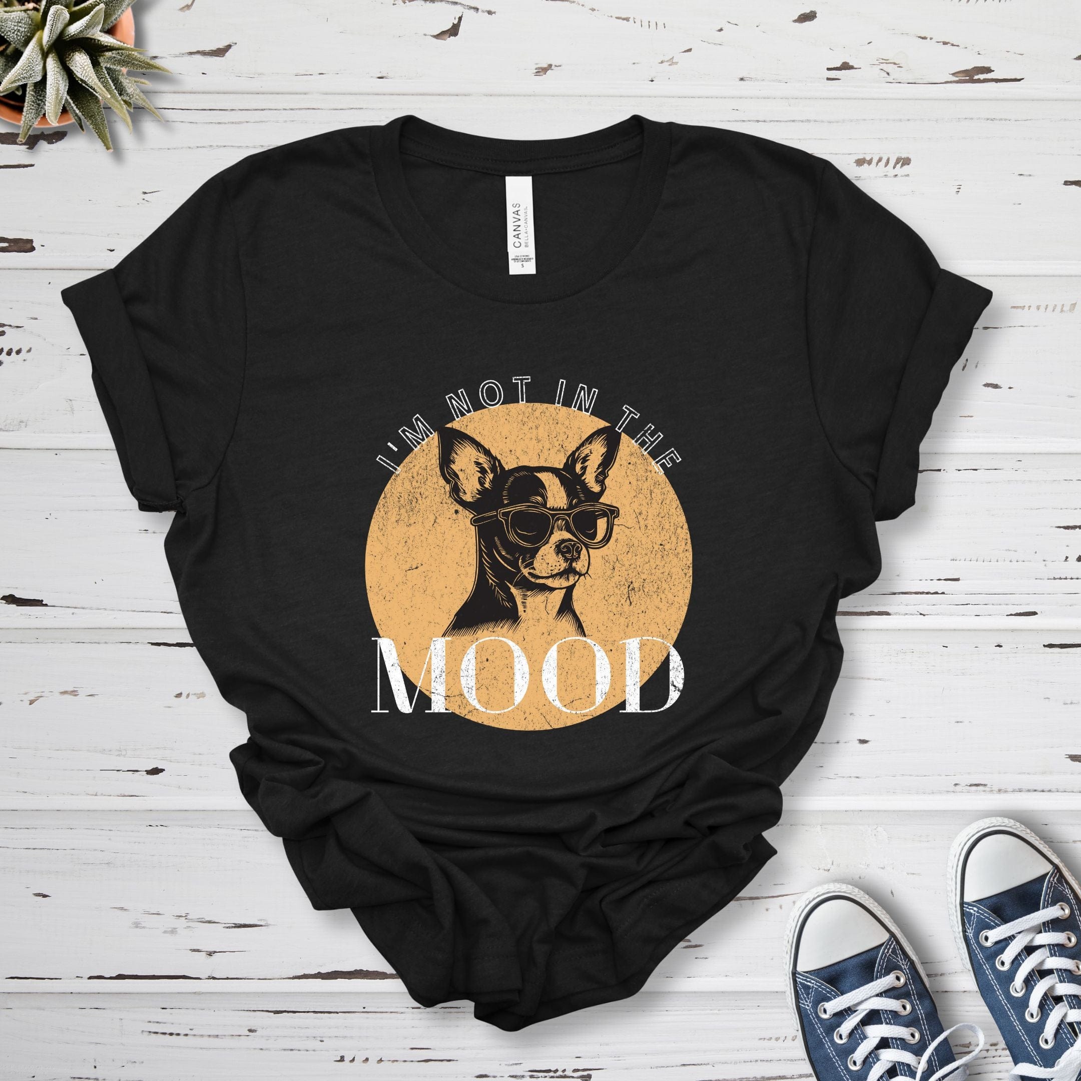 T-Shirt Black Heather / S I'm Not In The Mood Premium Unisex T-Shirt --reallyintothat