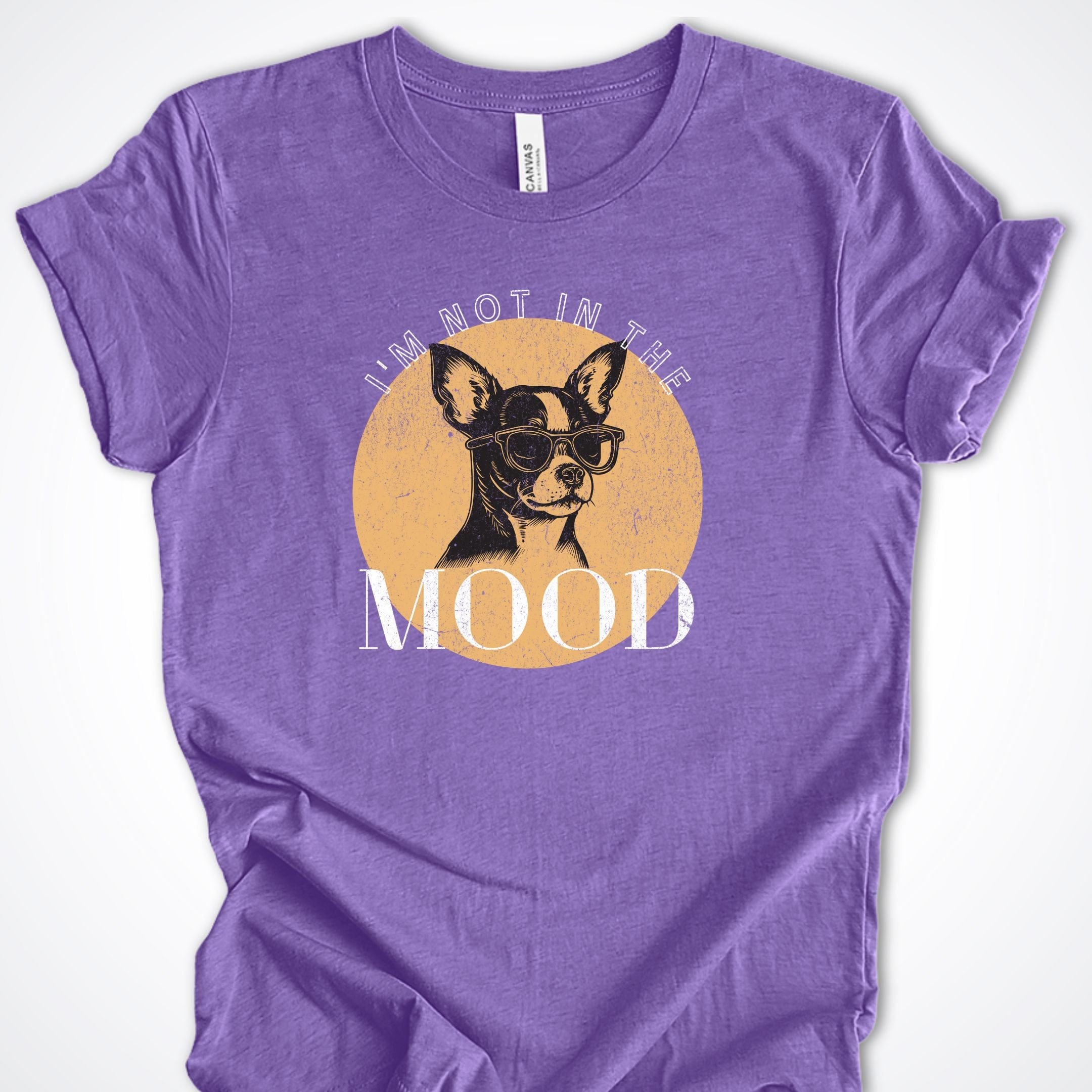 T-Shirt Heather Team Purple / S I'm Not In The Mood Premium Unisex T-Shirt ReallyintoDogs