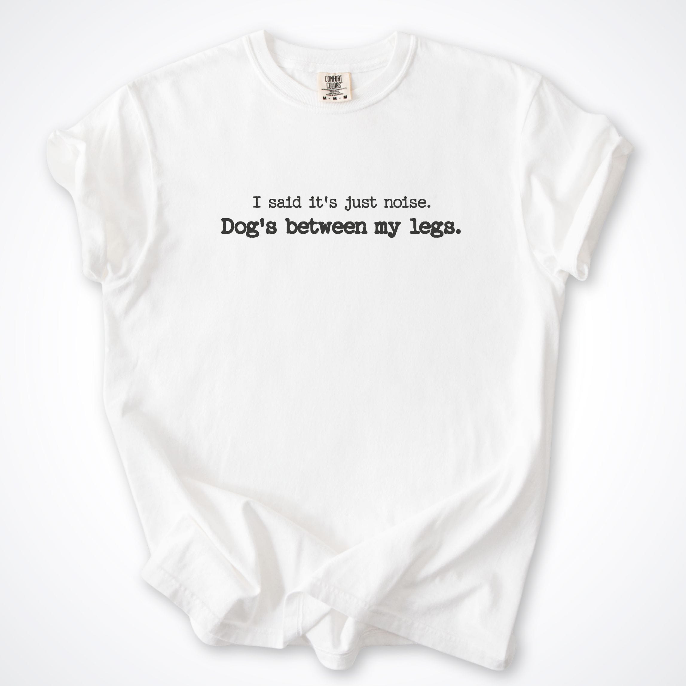 T-Shirt White / S I Said It's Just Noise Comfort Colors T-Shirt ReallyintoDogs
