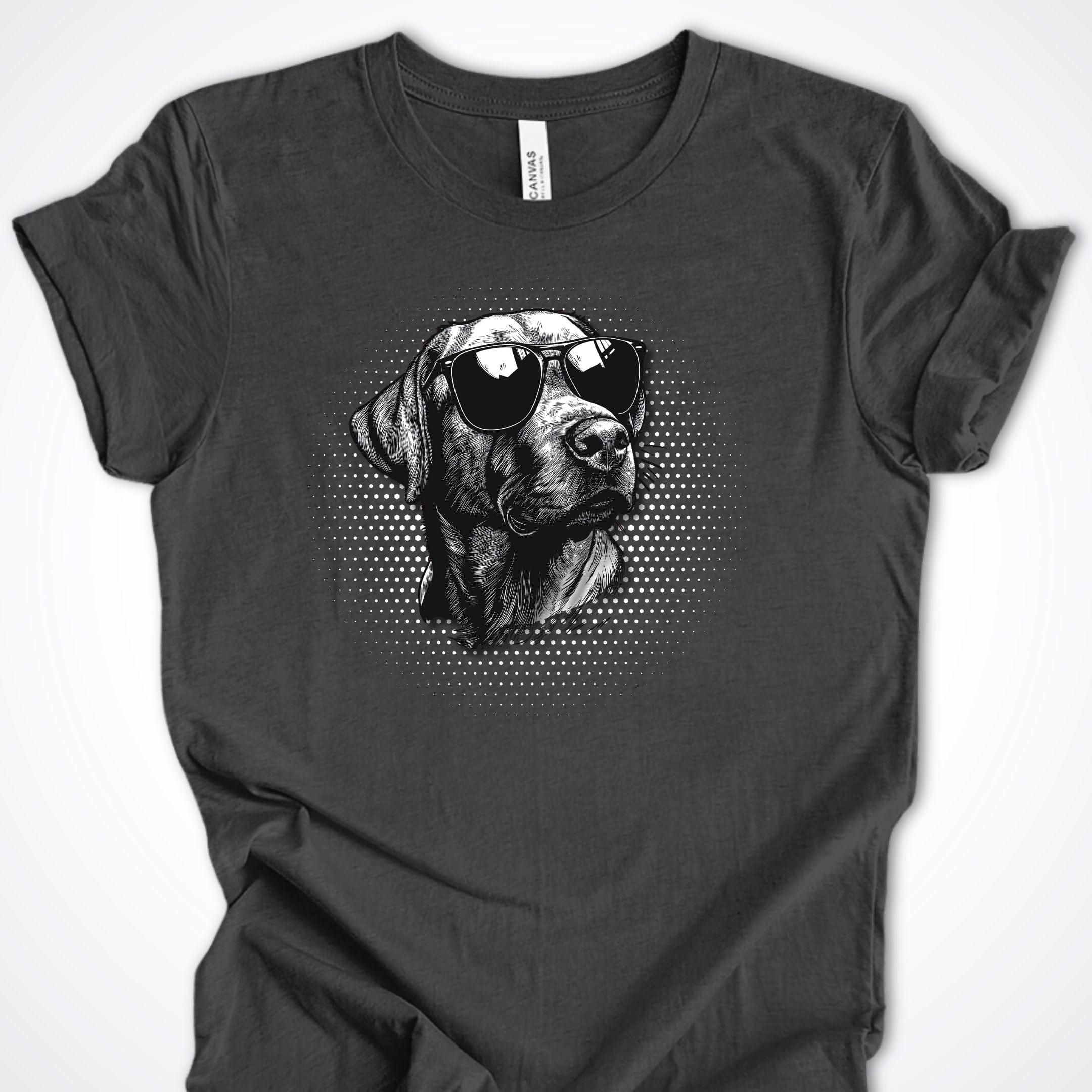 T-Shirt Dark Grey Heather / S Labrador Top Dog Premium Unisex T-Shirt ReallyintoDogs