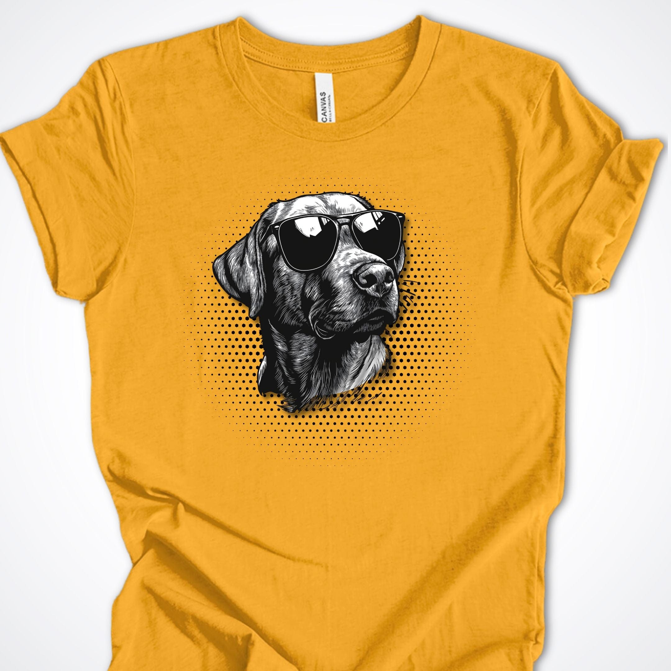 T-Shirt Gold / S Labrador Top Dog Premium Unisex T-Shirt ReallyintoDogs