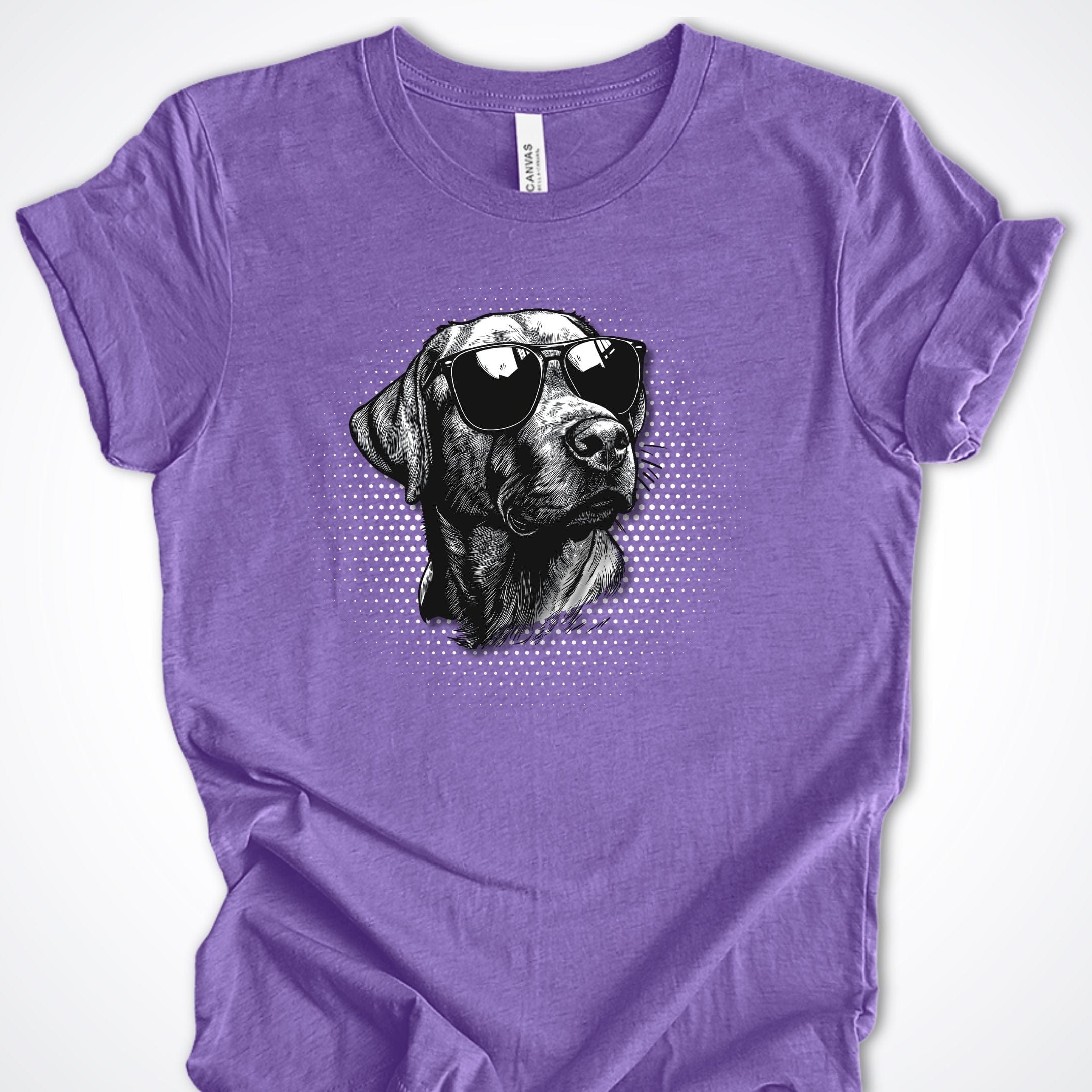 T-Shirt Heather Team Purple / S Labrador Top Dog Premium Unisex T-Shirt ReallyintoDogs