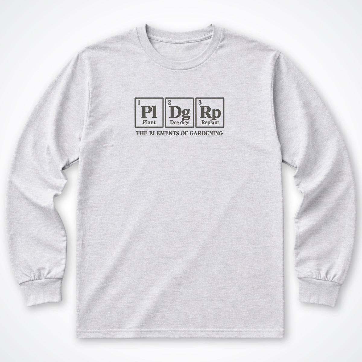 The Elements Of Gardening Long Sleeve Shirt