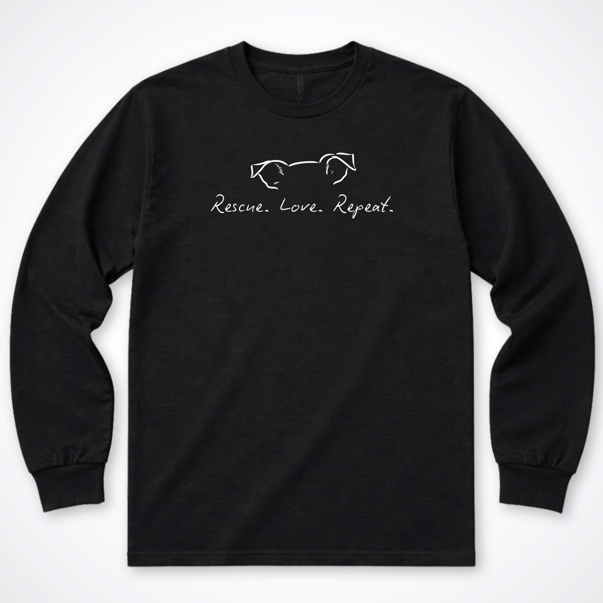 Rescue Love Repeat Long Sleeve Shirt