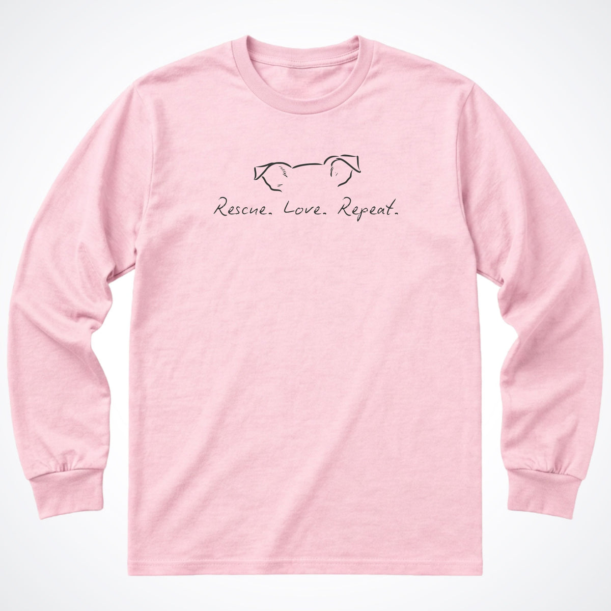 Rescue Love Repeat Long Sleeve Shirt