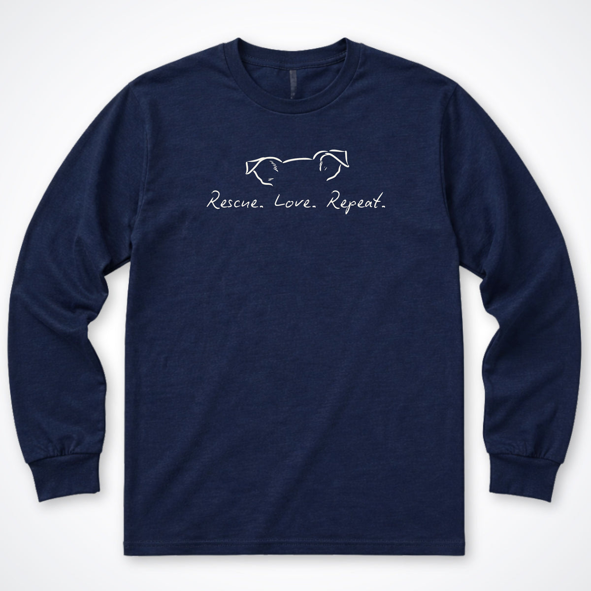 Rescue Love Repeat Long Sleeve Shirt