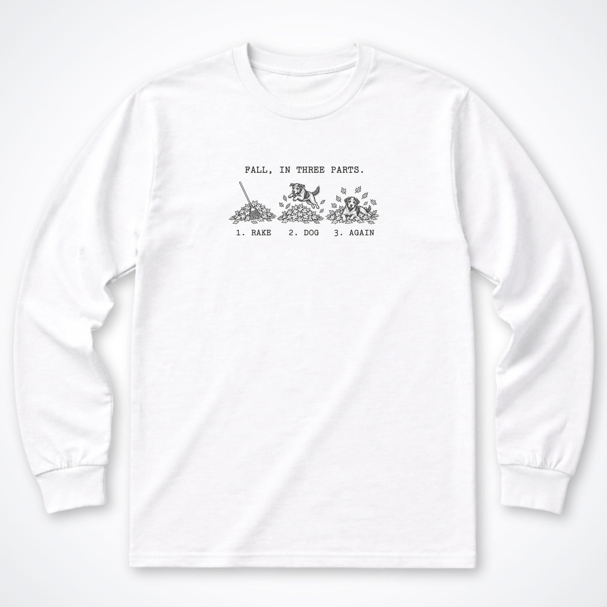 Fall, In Three Parts Long Sleeve Shirt