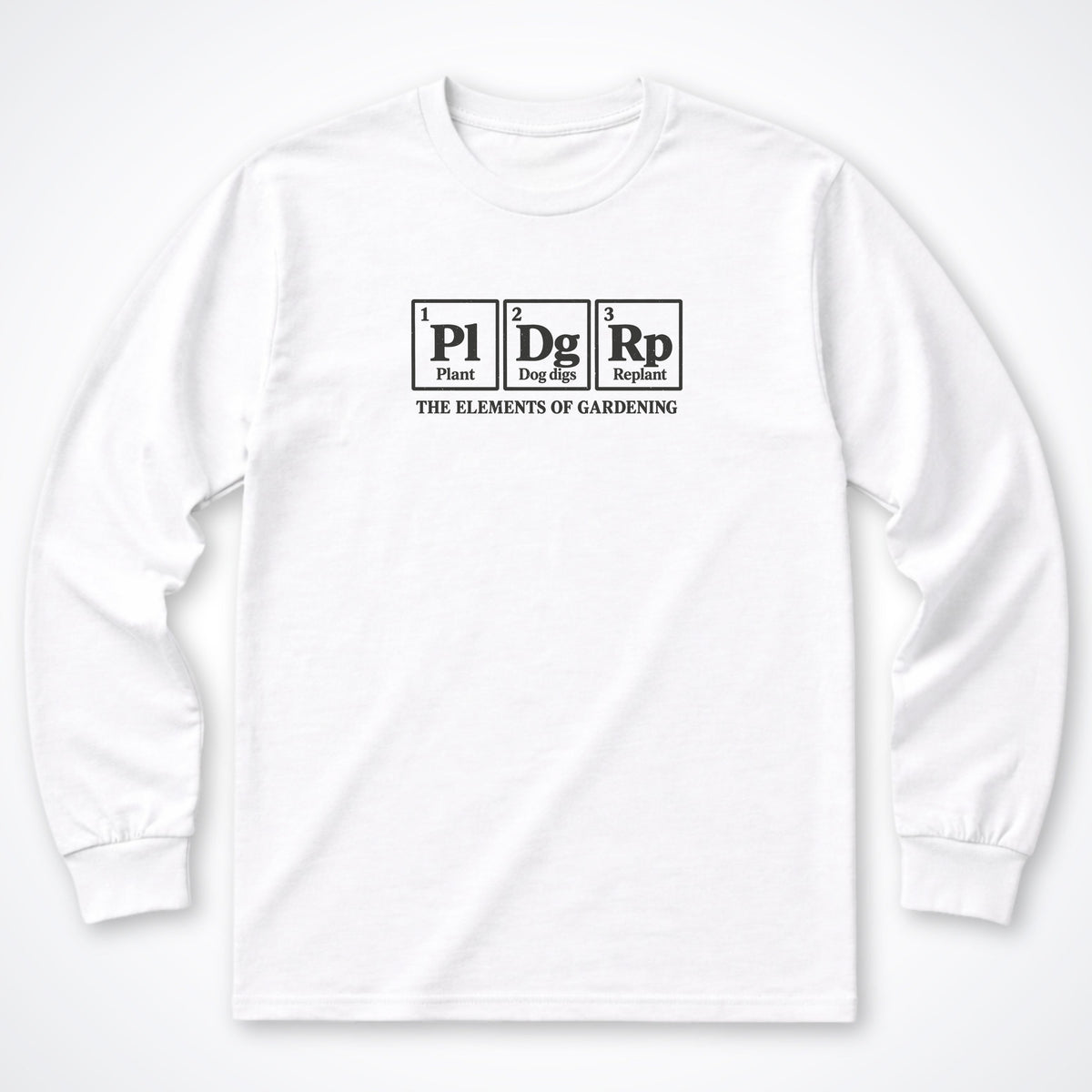 The Elements Of Gardening Long Sleeve Shirt