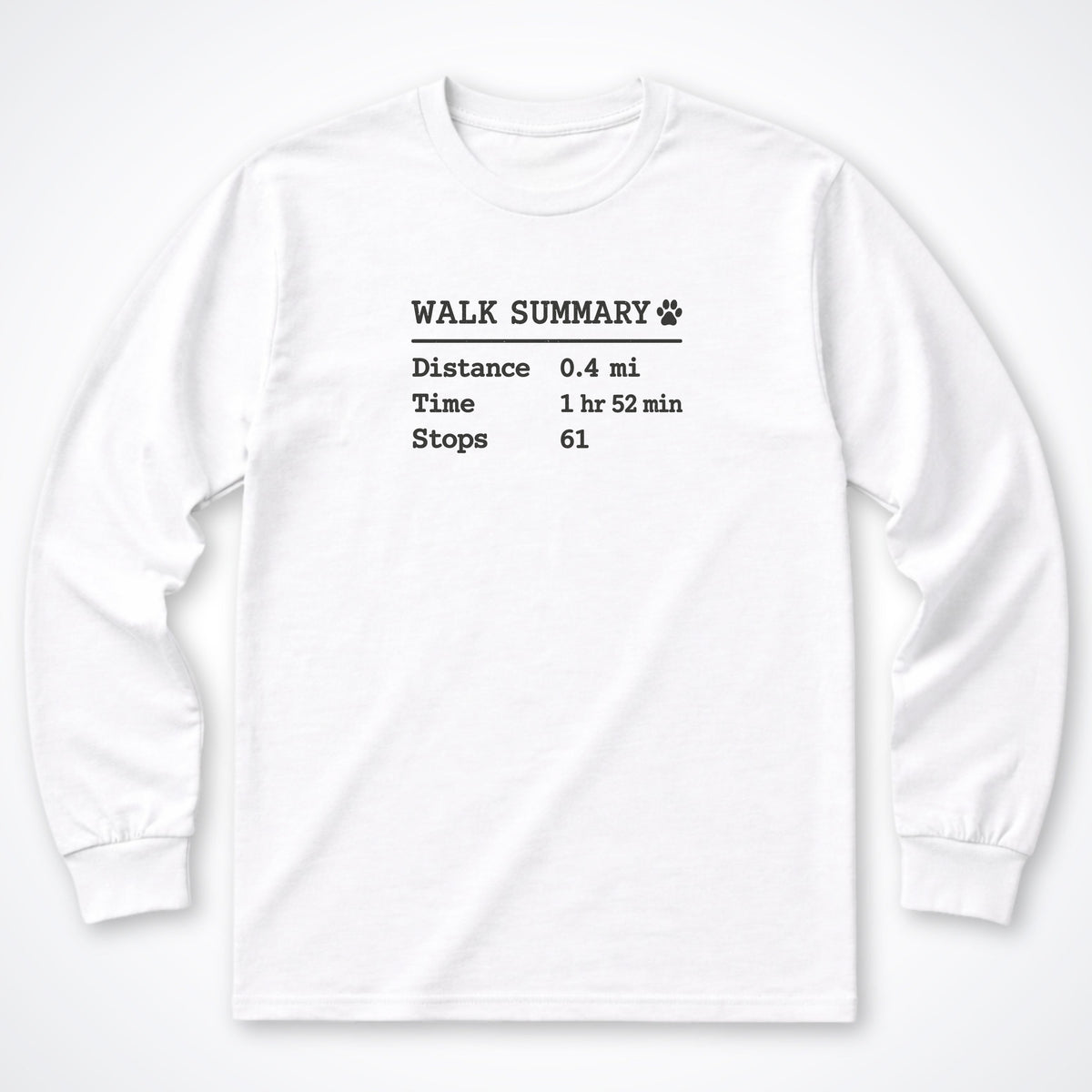 Walk Summary Long Sleeve Shirt