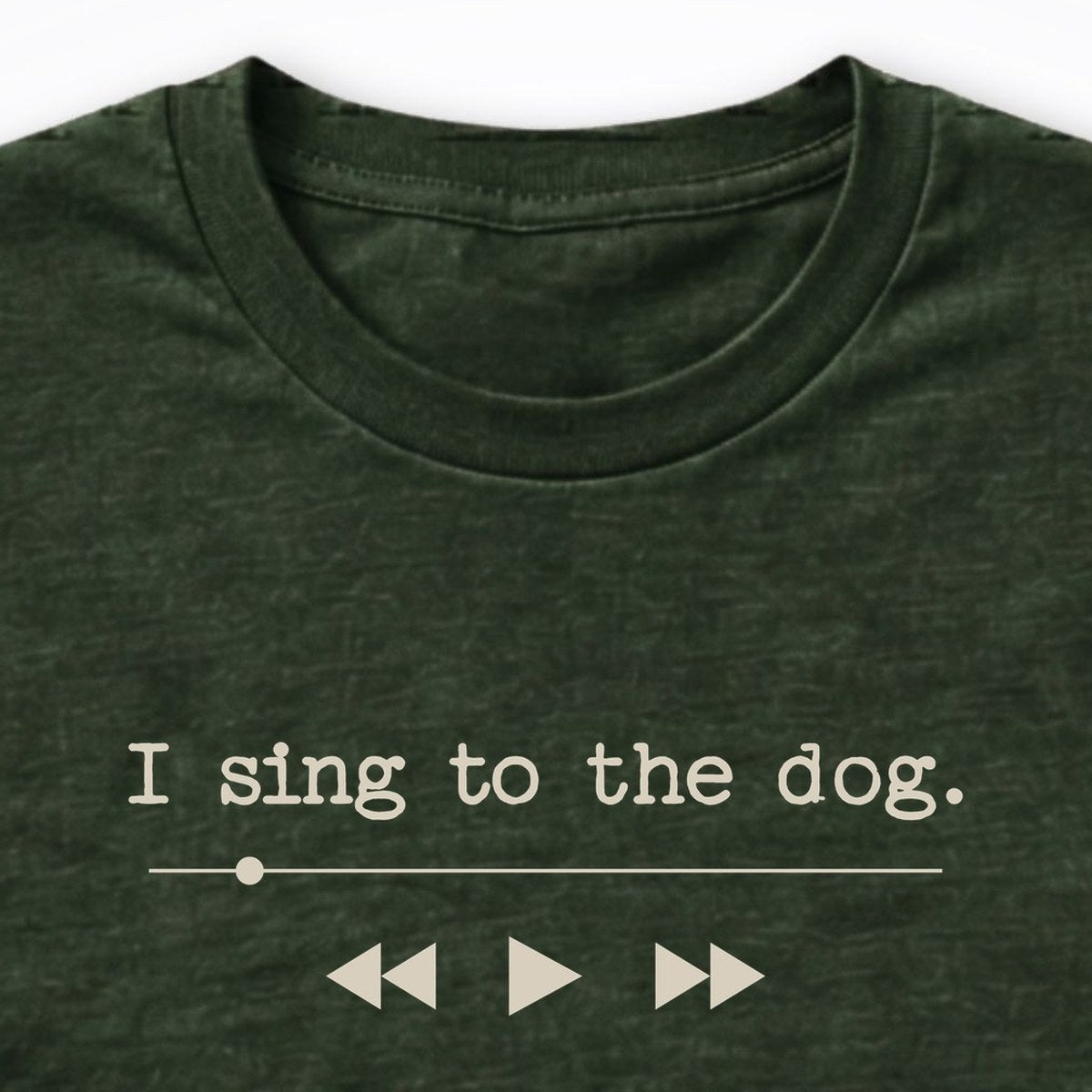I Sing To The Dog Long Sleeve Shirt