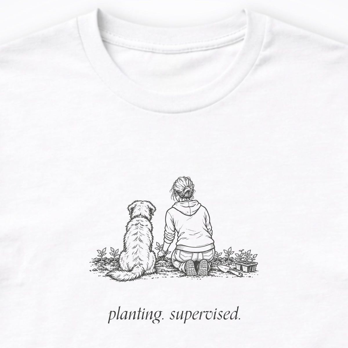 Planting. Supervised. Long Sleeve Shirt