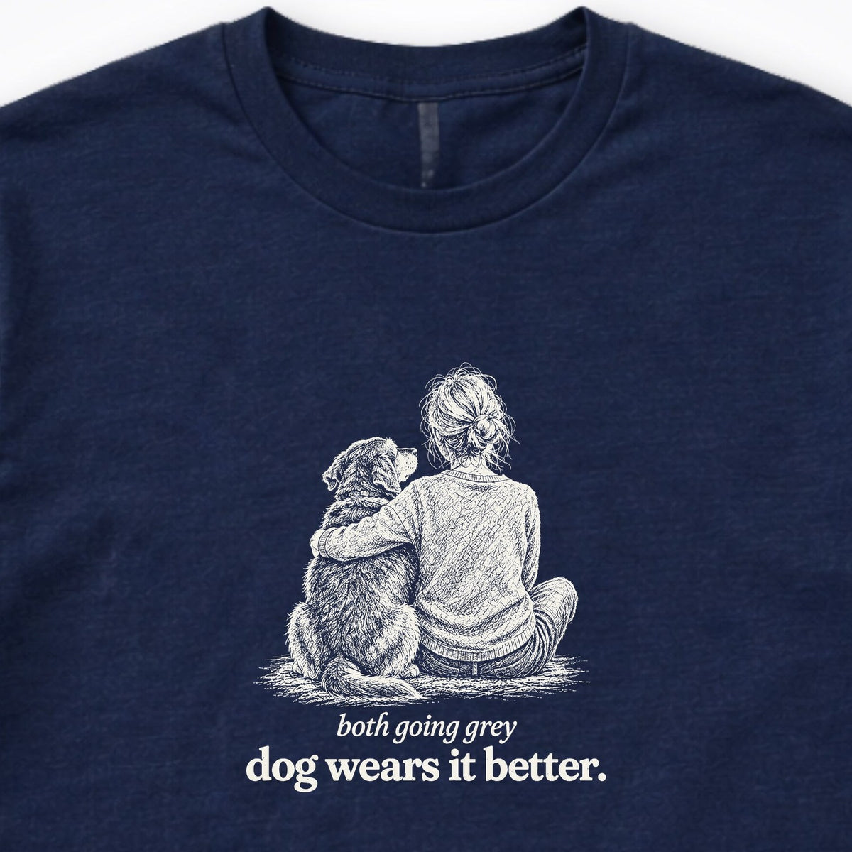 Dog Wears It Better Long Sleeve Shirt