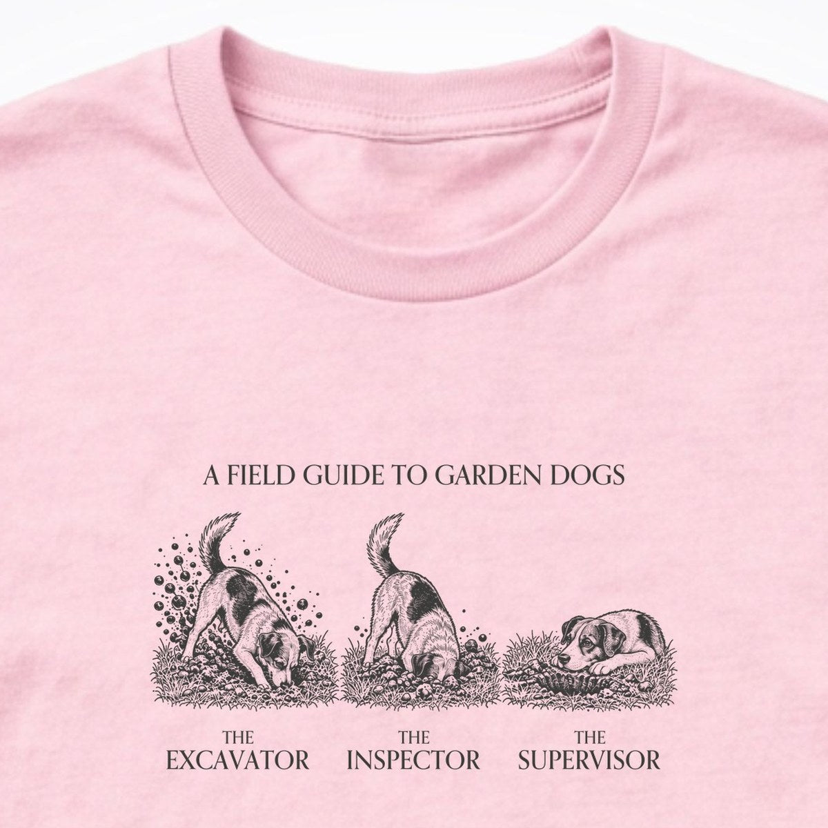 A Field Guide To Garden Dogs Long Sleeve Shirt