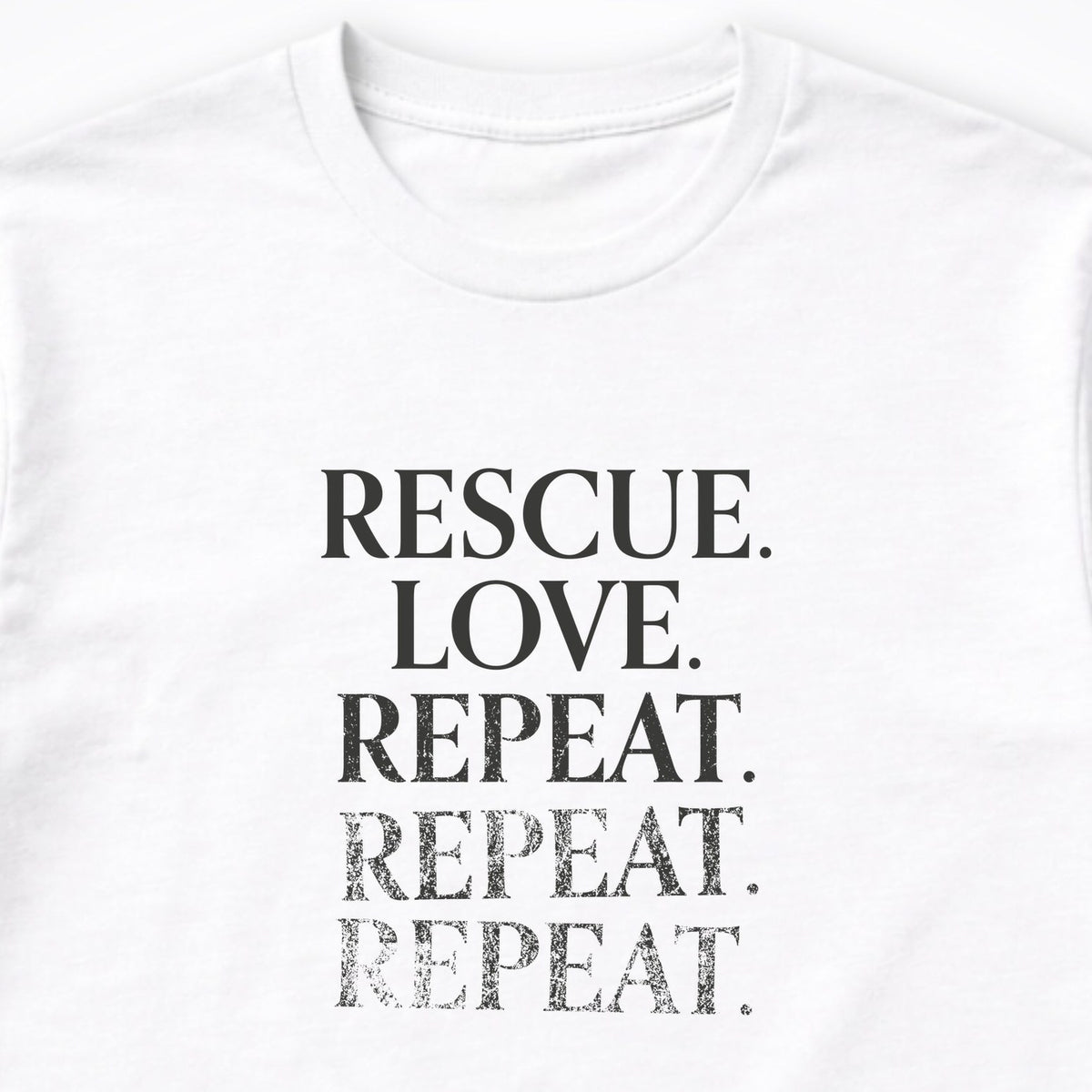 Rescue. Love. Repeat. Until the Ink Runs Out Long Sleeve Shirt