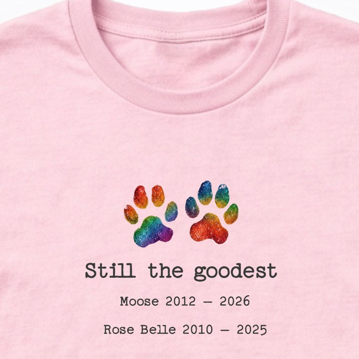 Still The Goodest 2 Dogs - Personalized Memorial Long Sleeve Shirt
