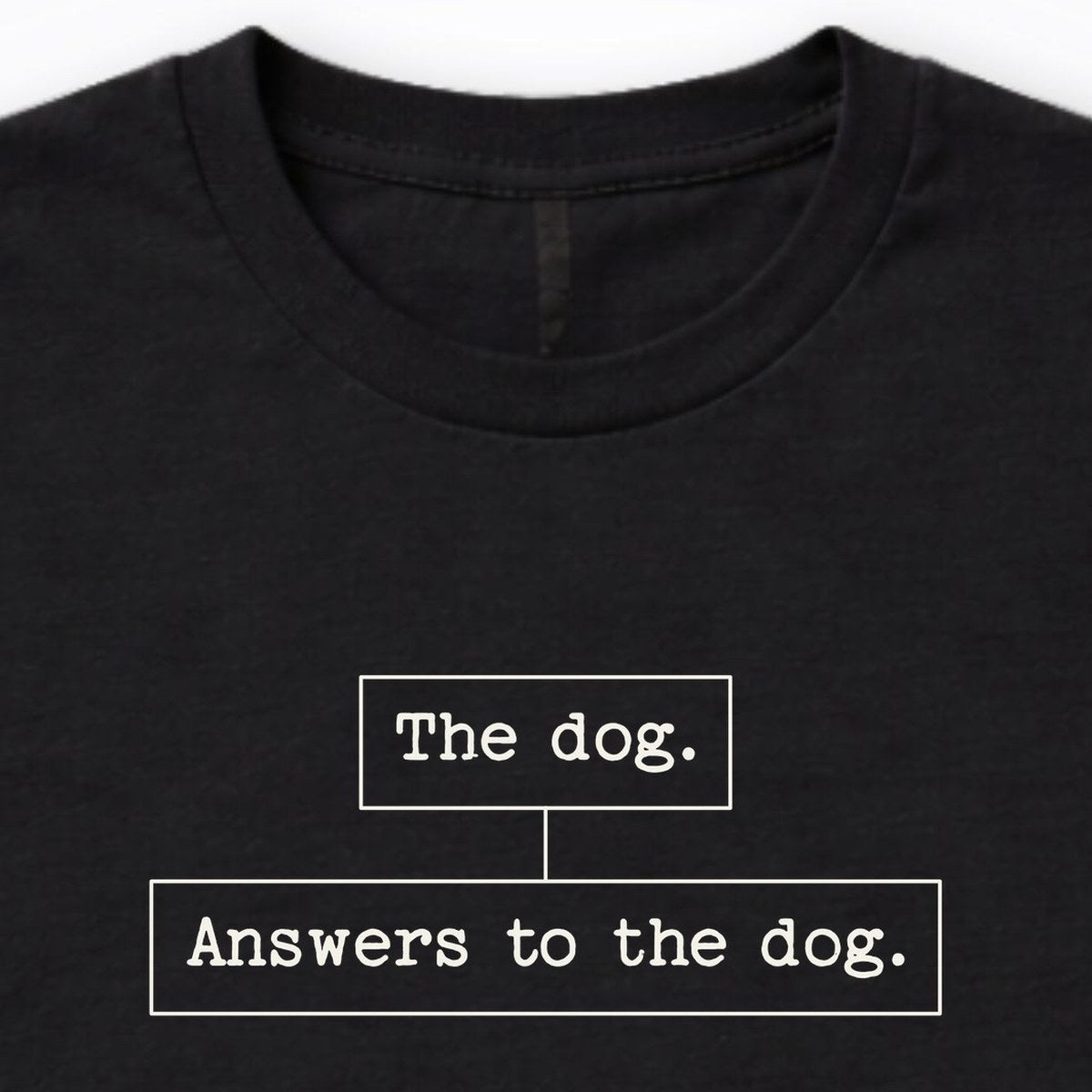 Answers To The Dog Long Sleeve Shirt