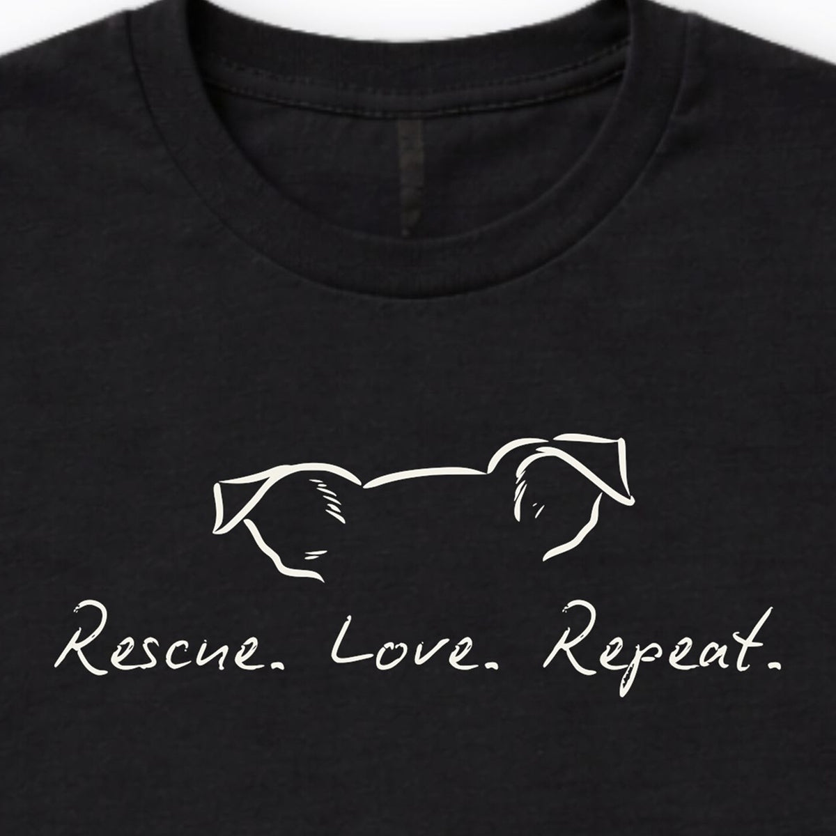 Rescue Love Repeat Long Sleeve Shirt