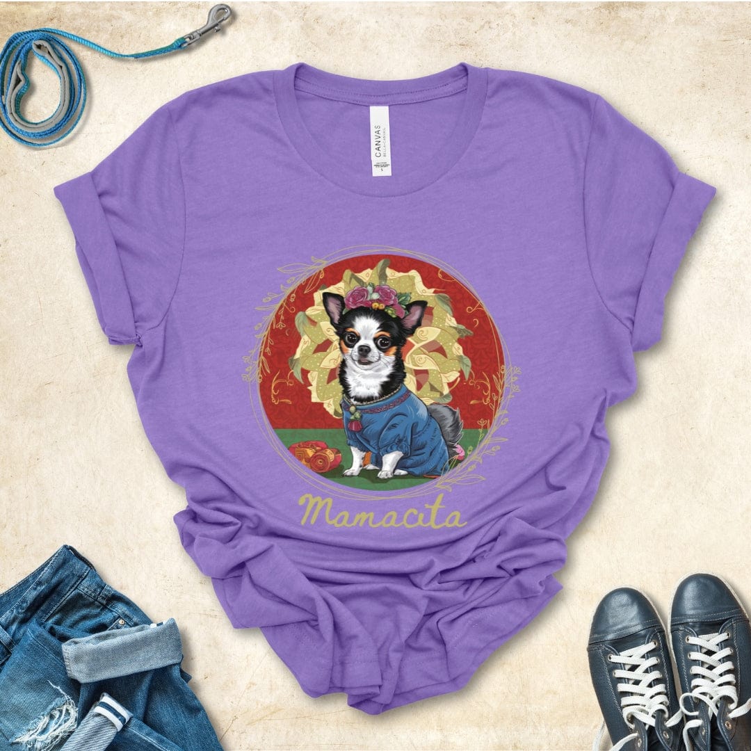 T-Shirt Heather Team Purple / S Mamacita Aurora Chihuahua Design Premium Unisex Tee --reallyintothat