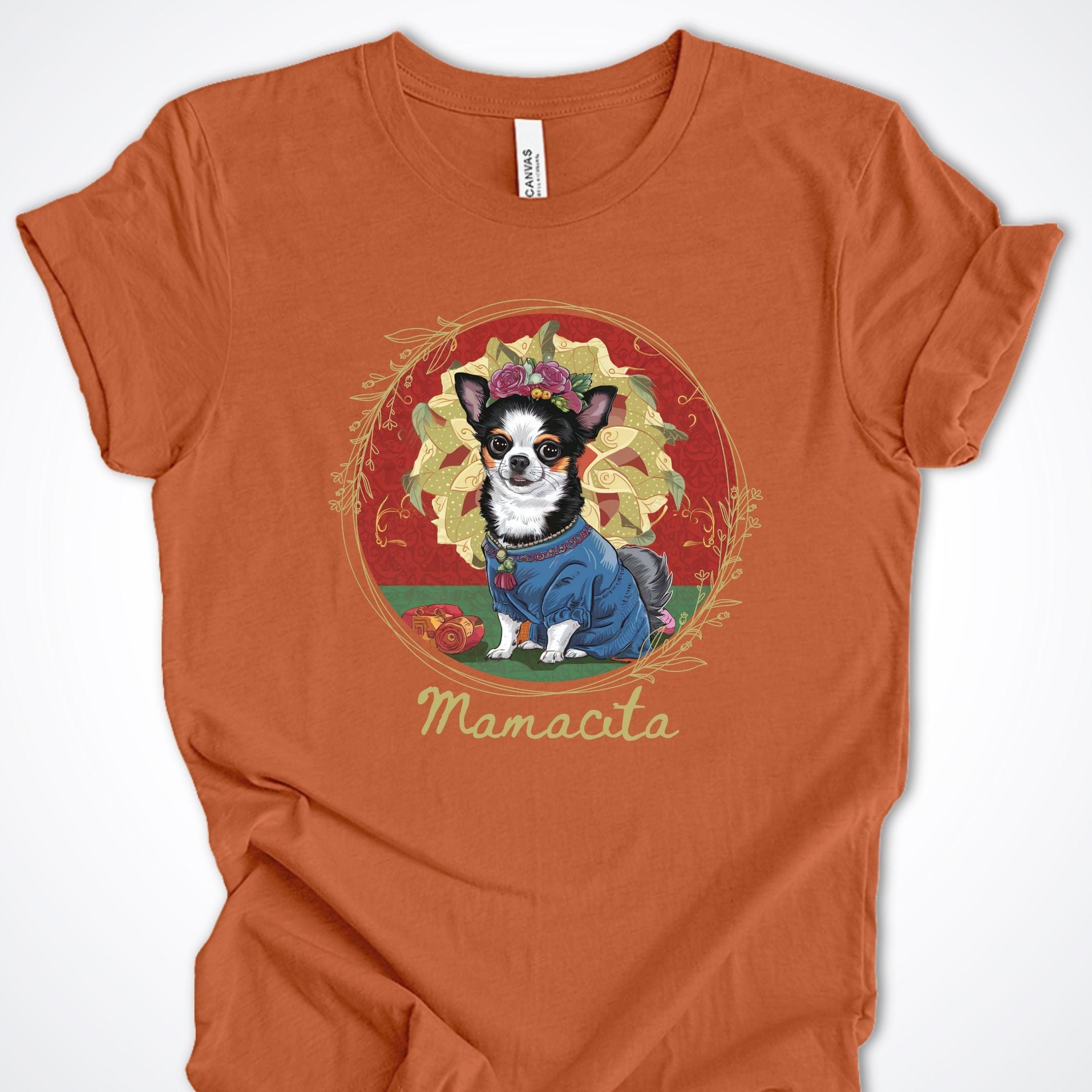 T-Shirt Autumn / S Mamacita Aurora Chihuahua Premium Unisex T-Shirt ReallyintoDogs