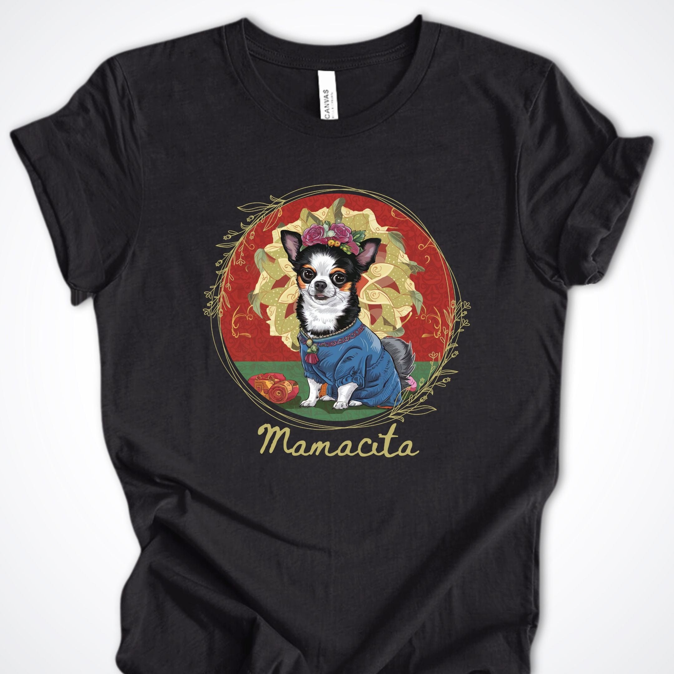 T-Shirt Black Heather / S Mamacita Aurora Chihuahua Premium Unisex T-Shirt ReallyintoDogs