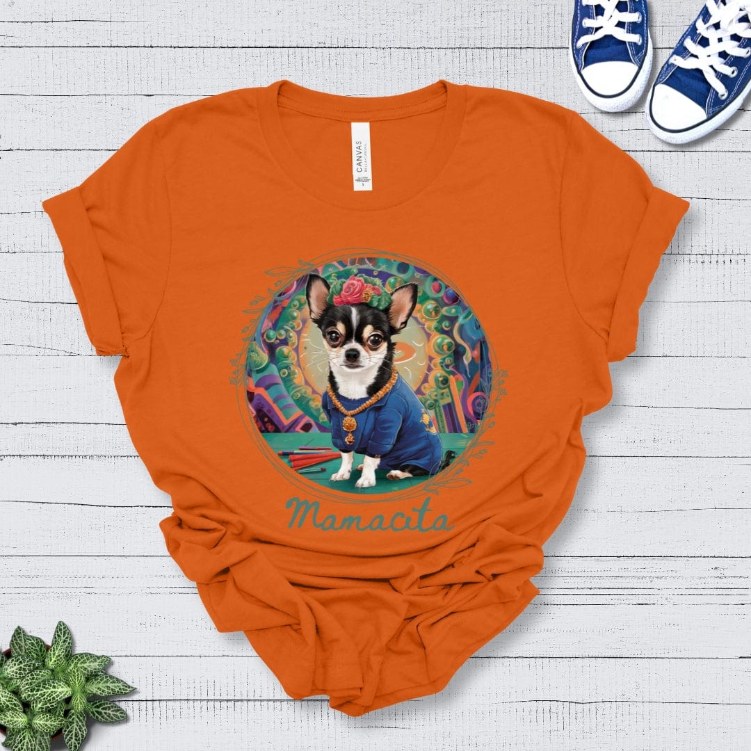 T-Shirt Autumn / S Mamacita Camila Chihuahua Design Premium Unisex Tee --reallyintothat