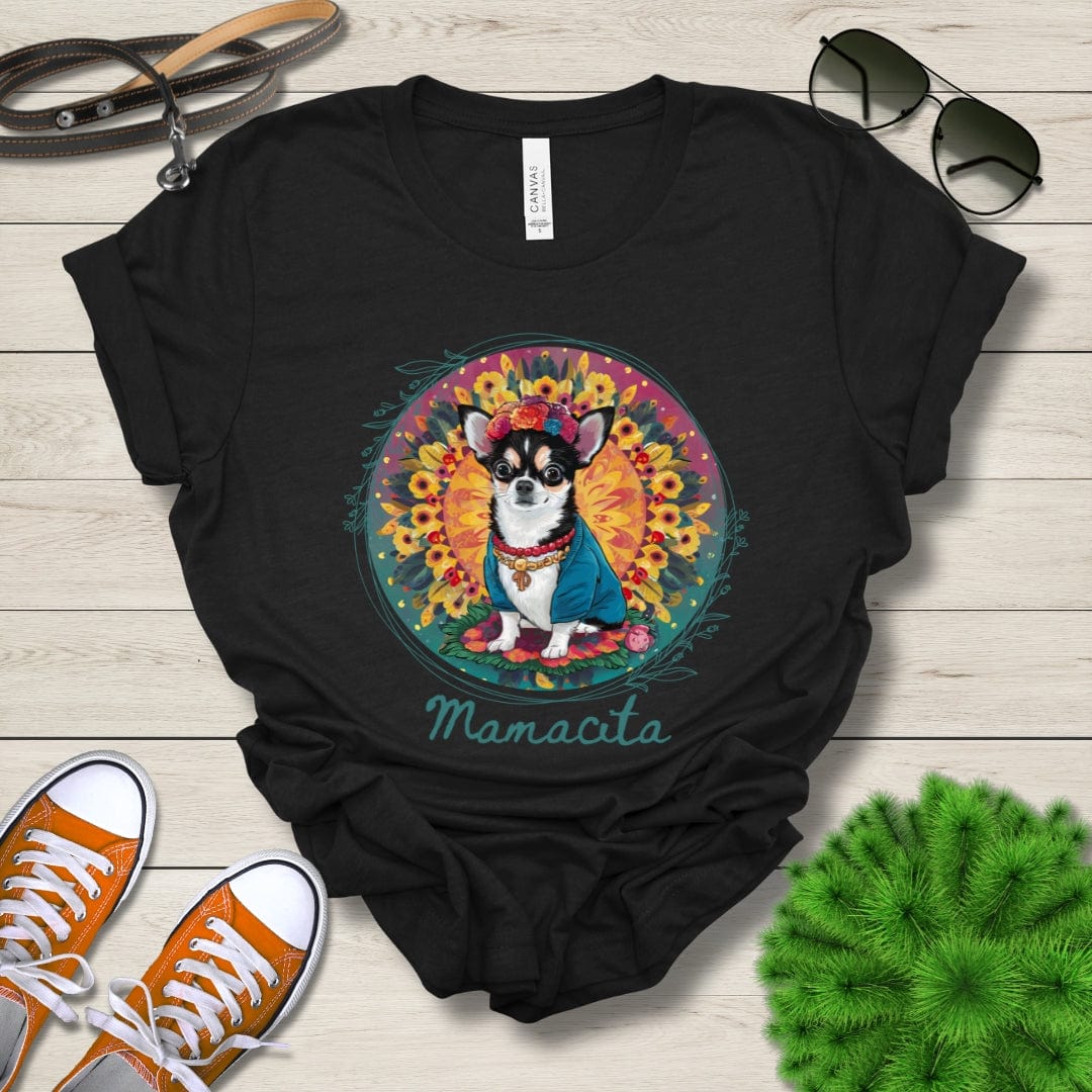 T-Shirt Black Heather / S Mamacita Gabriella Chihuahua Design Premium Unisex Tee --reallyintothat