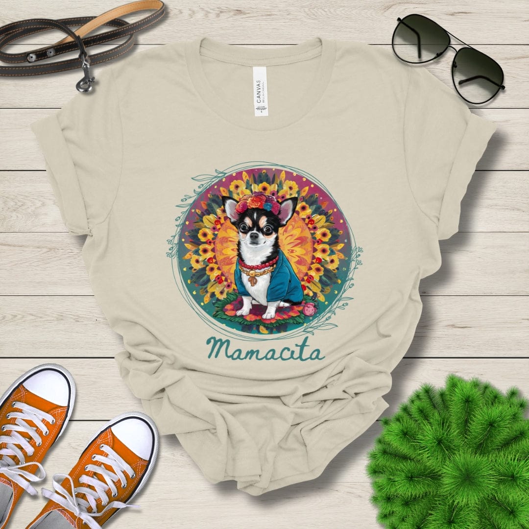 T-Shirt Natural / S Mamacita Gabriella Chihuahua Design Premium Unisex Tee --reallyintothat