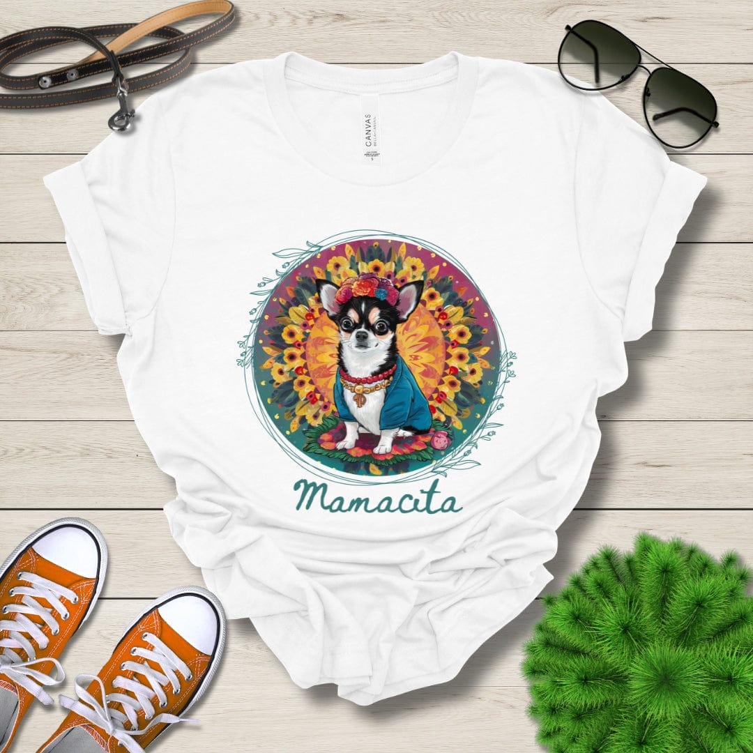 T-Shirt White / S Mamacita Gabriella Chihuahua Design Premium Unisex Tee --reallyintothat