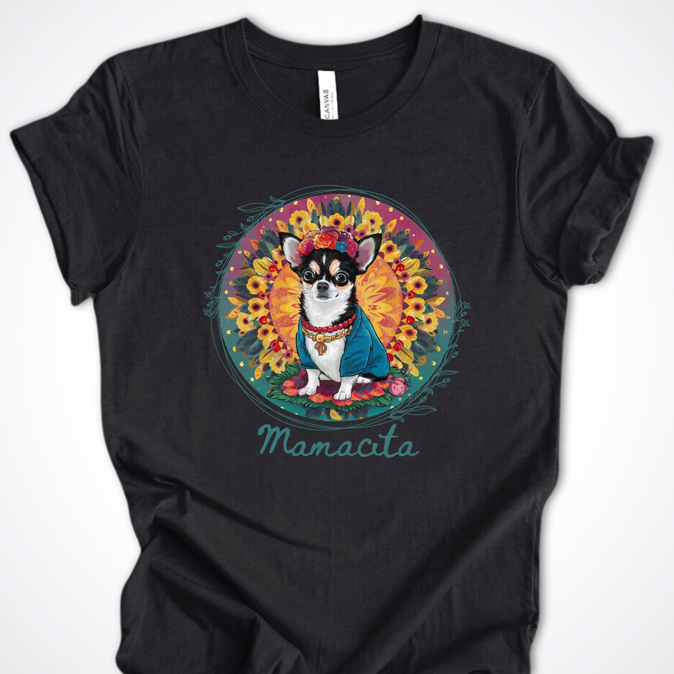 T-Shirt Black Heather / S Mamacita Gabriella Chihuahua Premium Unisex T-Shirt ReallyintoDogs