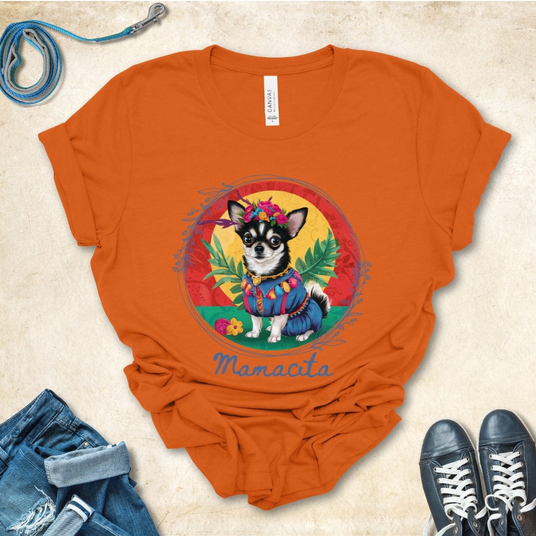 T-Shirt Autumn / S Mamacita Isabella Chihuahua Design Premium Unisex Tee --reallyintothat