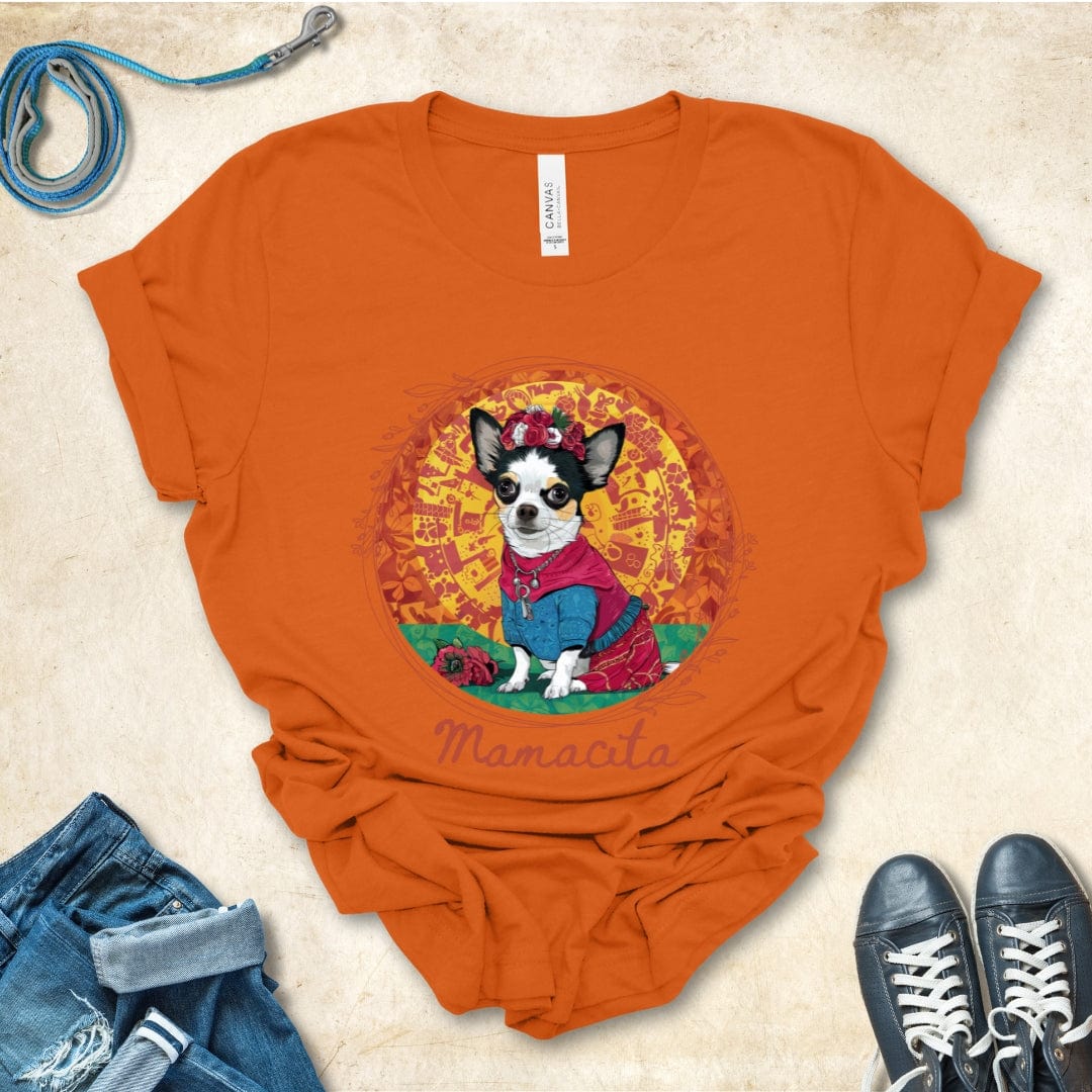 T-Shirt Autumn / S Mamacita Luna Chihuahua Design Premium Unisex Tee --reallyintothat